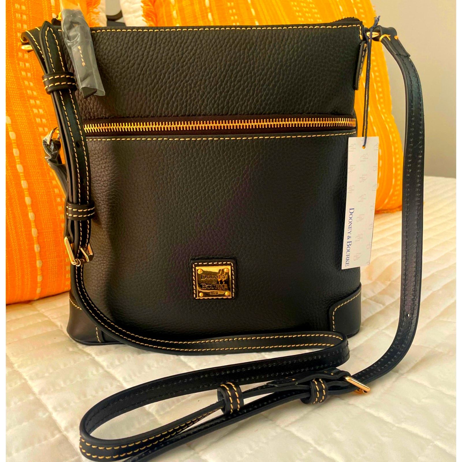 Dooney & Bourke Dooney & Bourke Pebble Grain Small Tassel Crossbody Dust Bag Size ONE SIZE - 2 Thumbnail