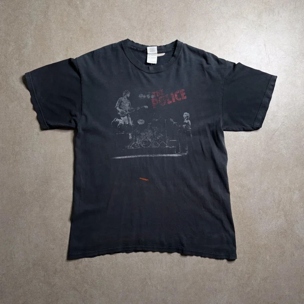 Gildan Vintage The Police T-Shirt - L Size US M / EU 48-50 / 2 - 1 Thumbnail