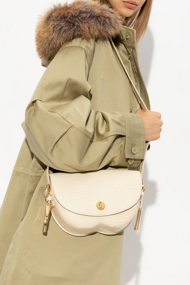 Burberry BURBERRY Chess small ecru leather crossbody bag Daniel Lee Size ONE SIZE - 2 Thumbnail