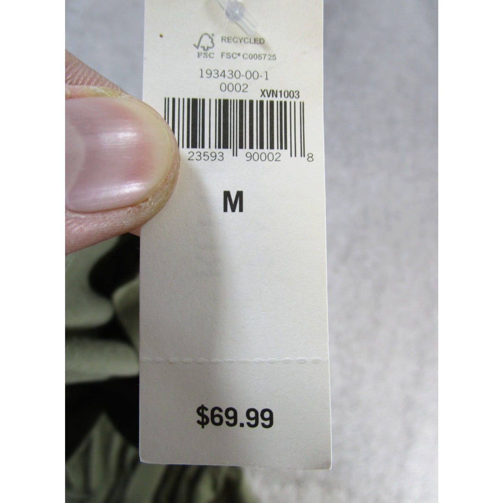 Banana Republic VINTAGE Banana Republic Shirt Dress Womens Medium Green Cotton New * Size M / US 6-8 / IT 42-44 - 4 Thumbnail
