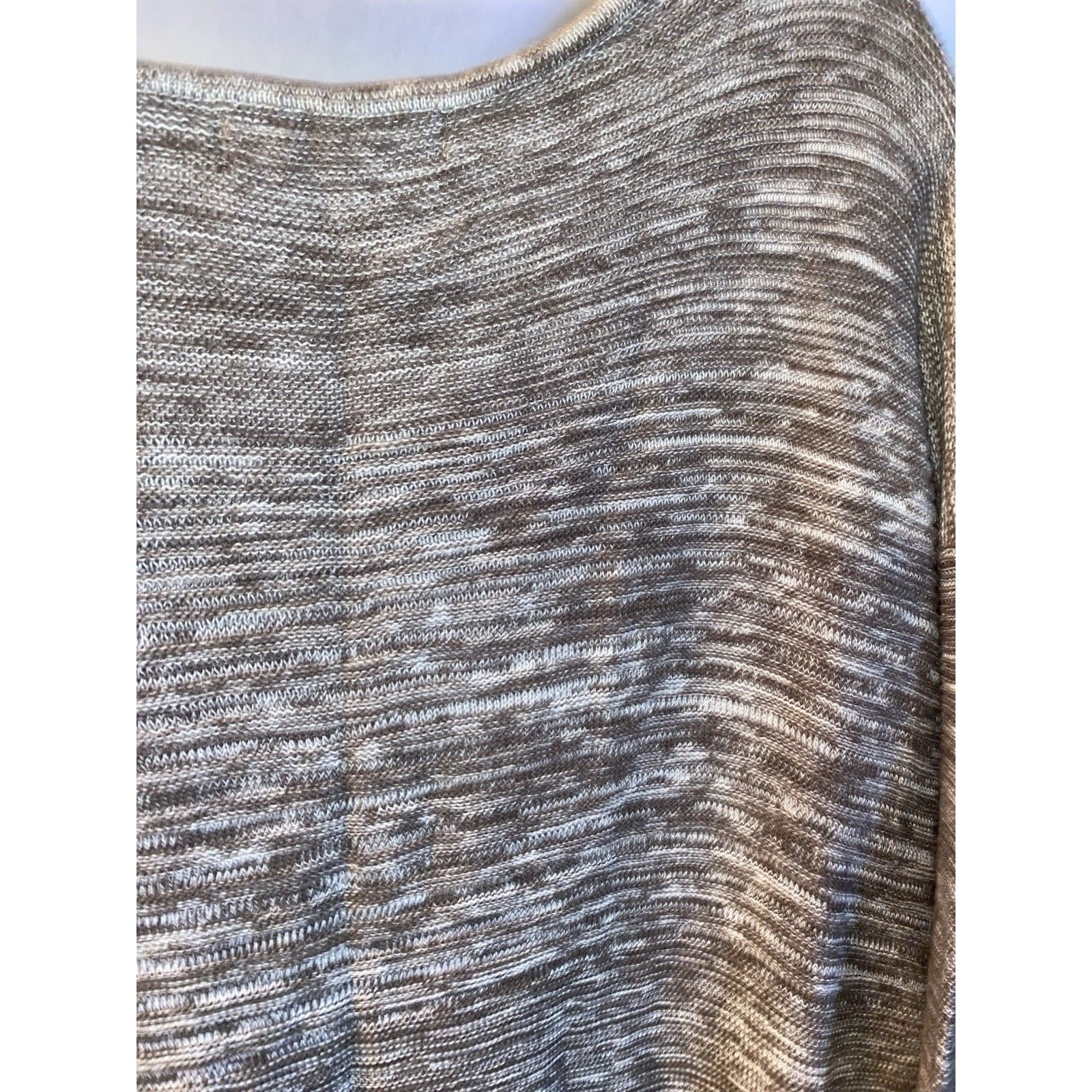 Ellen Tracy Ellen Tracy Sweater Grey/Brown Melange Knit XXL Size XXL / US 16-18 / IT 52-54 - 7 Thumbnail