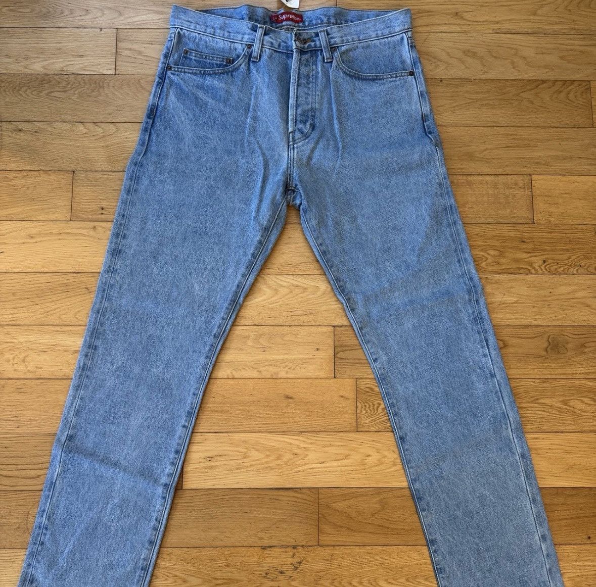 Supreme Supreme Stone Washed Slim Jean Size US 32 / EU 48 - 3 Thumbnail