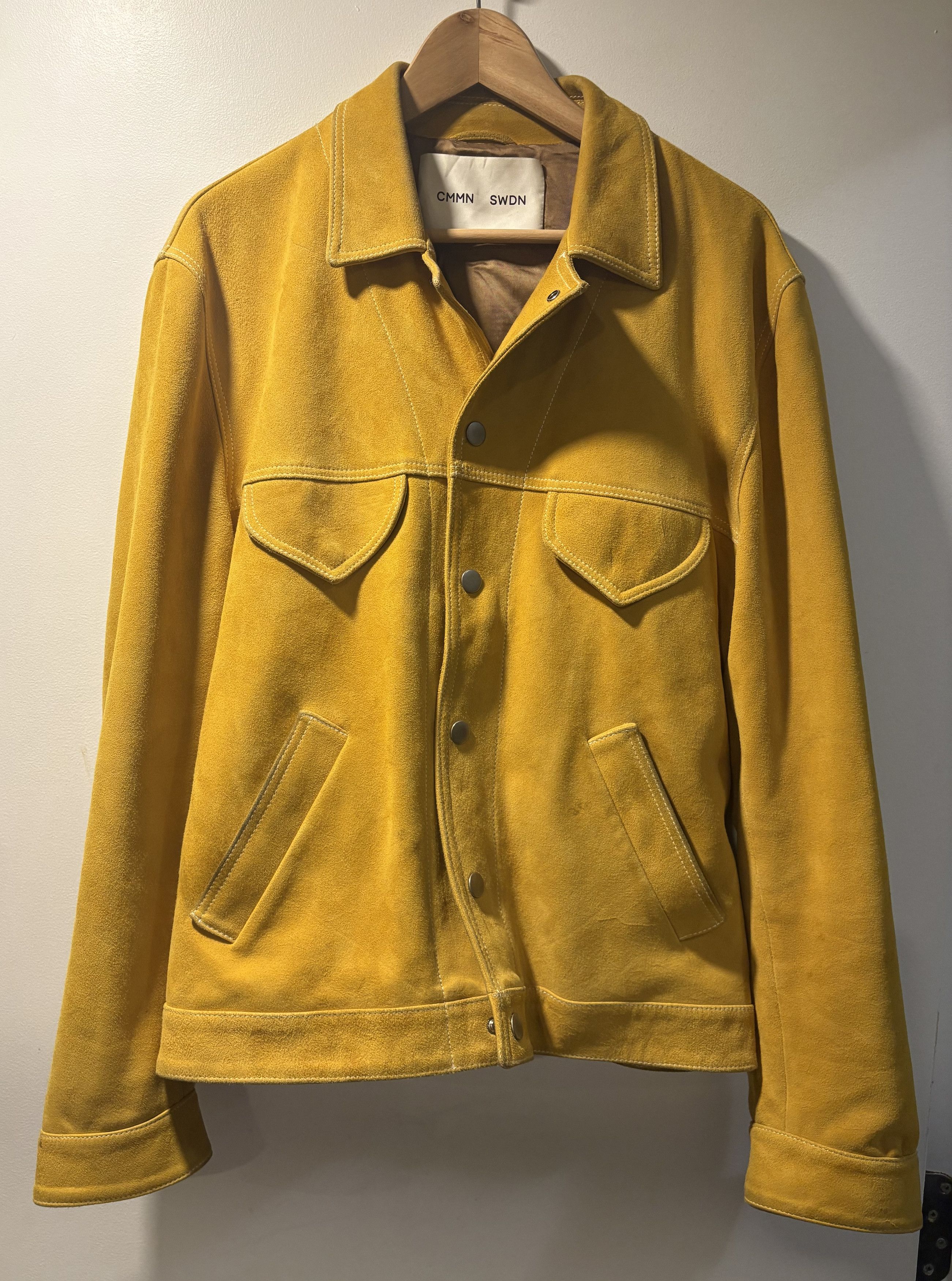 CMMN SWDN RICK SUEDE TRUCKER JACKET Size US M / EU 48-50 / 2 - 2 Thumbnail