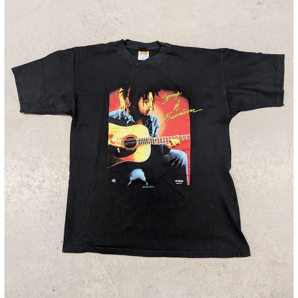 Vintage Bob Marley Songs of Freedom t-shirt