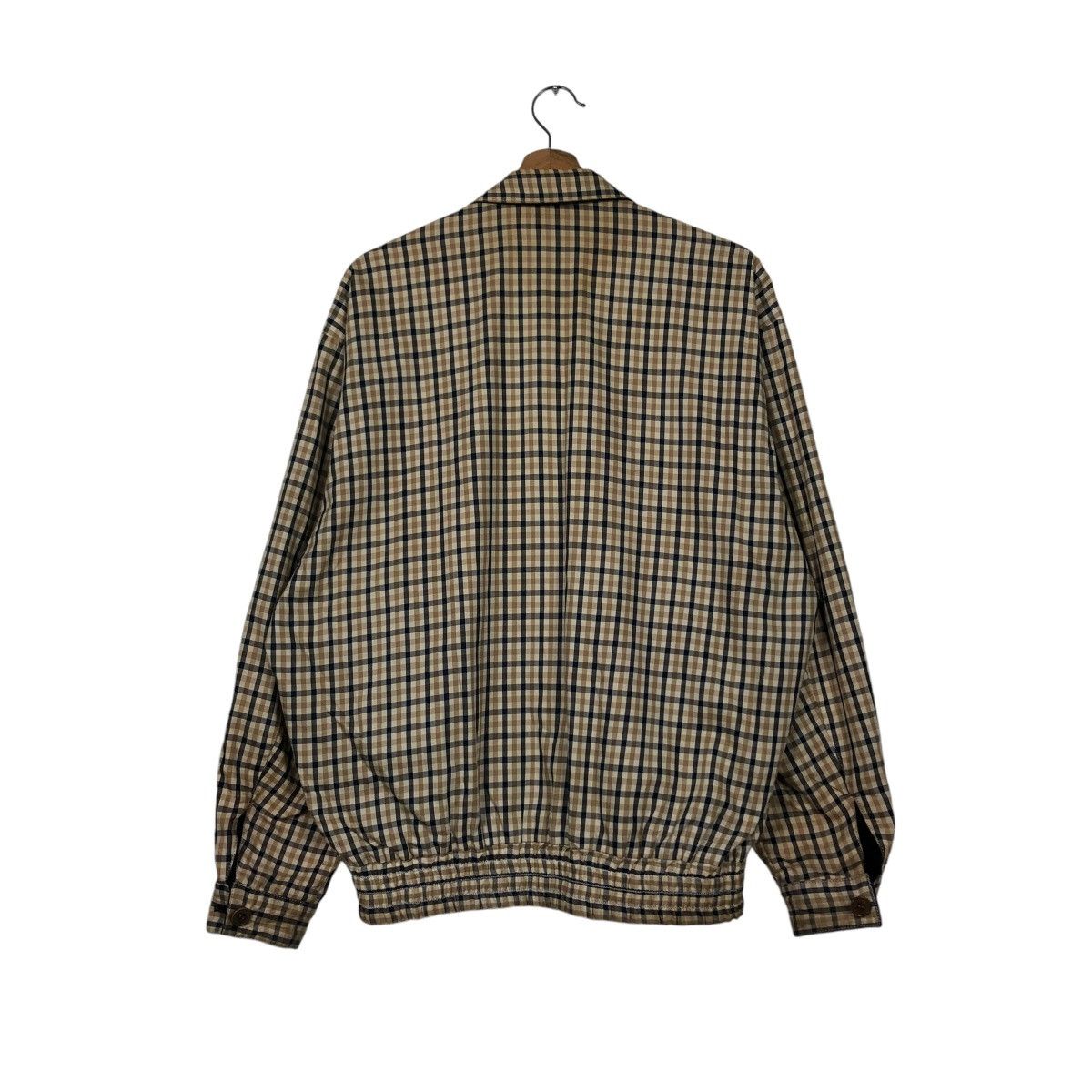 Japanese Brand 🔥VINTAGE BOMBER JACKET REVERSIBLE AQUASCUTUM OF LONDON Size US L / EU 52-54 / 3 - 18 Thumbnail