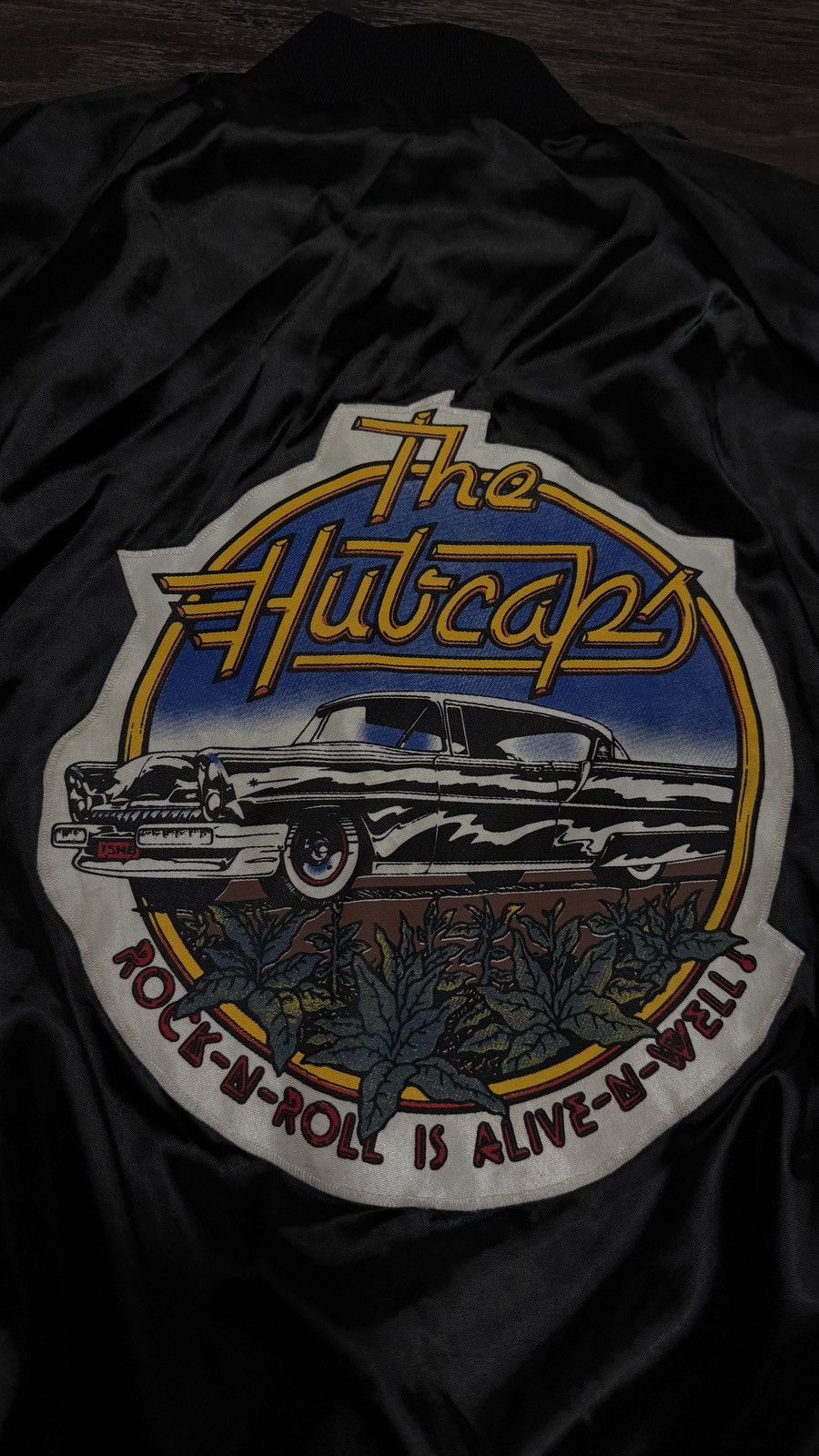 Vintage VINTAGE THE HUBCAPS SATIN JACKET Size US L / EU 52-54 / 3 - 4 Thumbnail
