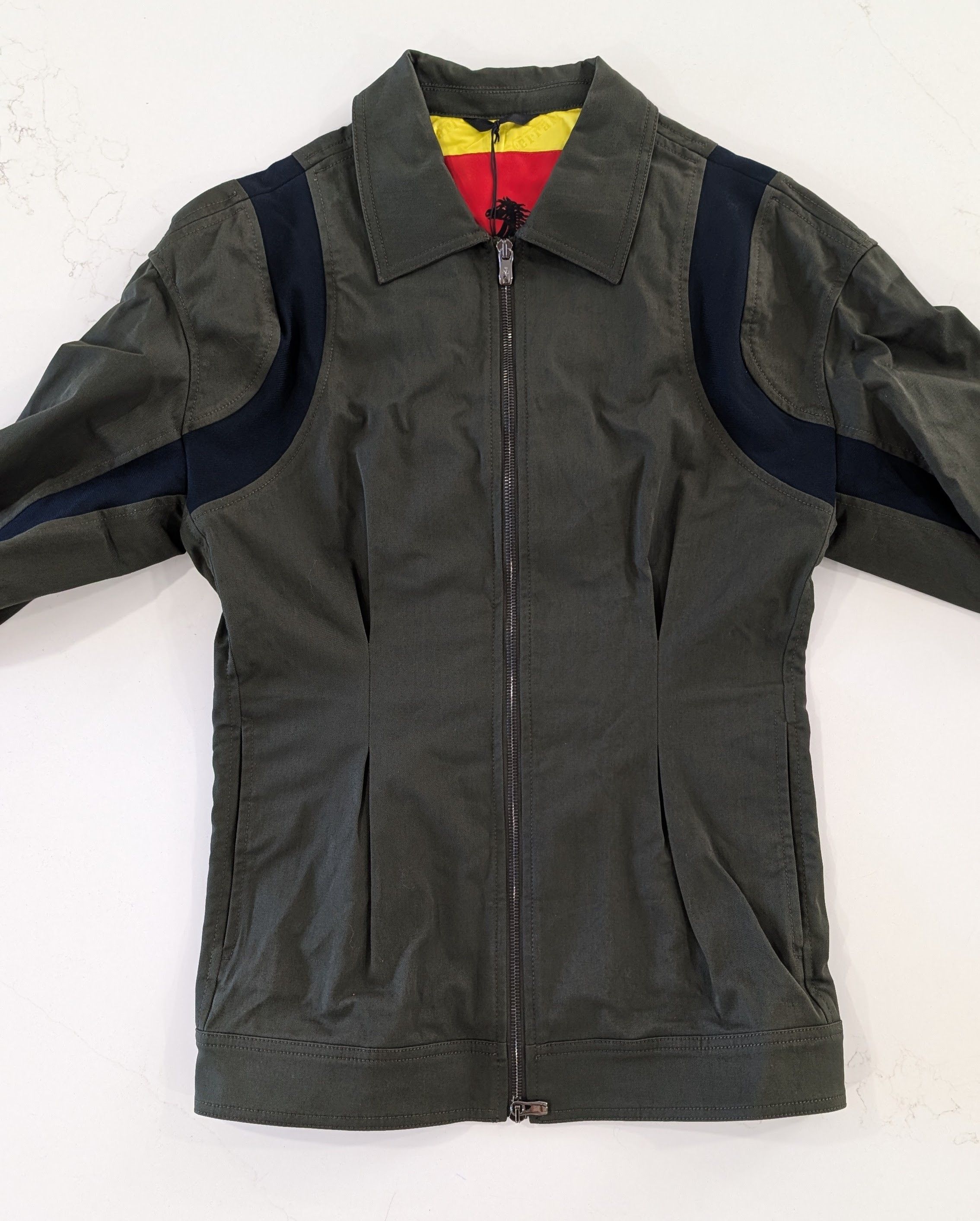Ferrari Ferrari Women's Tape Stretch Twill Military Jacket S Size S / US 4 / IT 40 - 3 Thumbnail