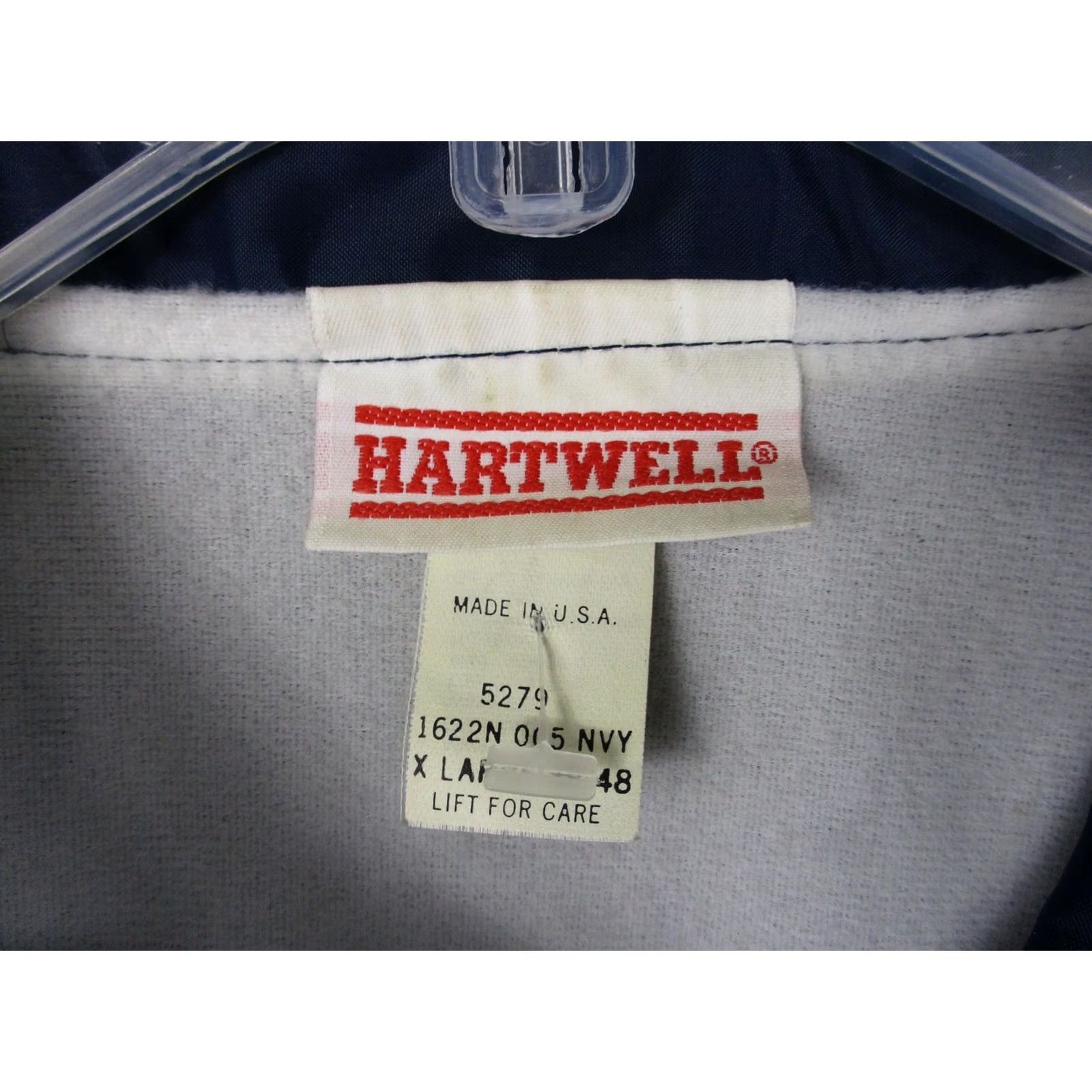 Vintage VINTAGE Hartwell Jacket Mens XL Blue Satin Alabama Model A Club USA Nylon Size US XL / EU 56 / 4 - 2 Thumbnail