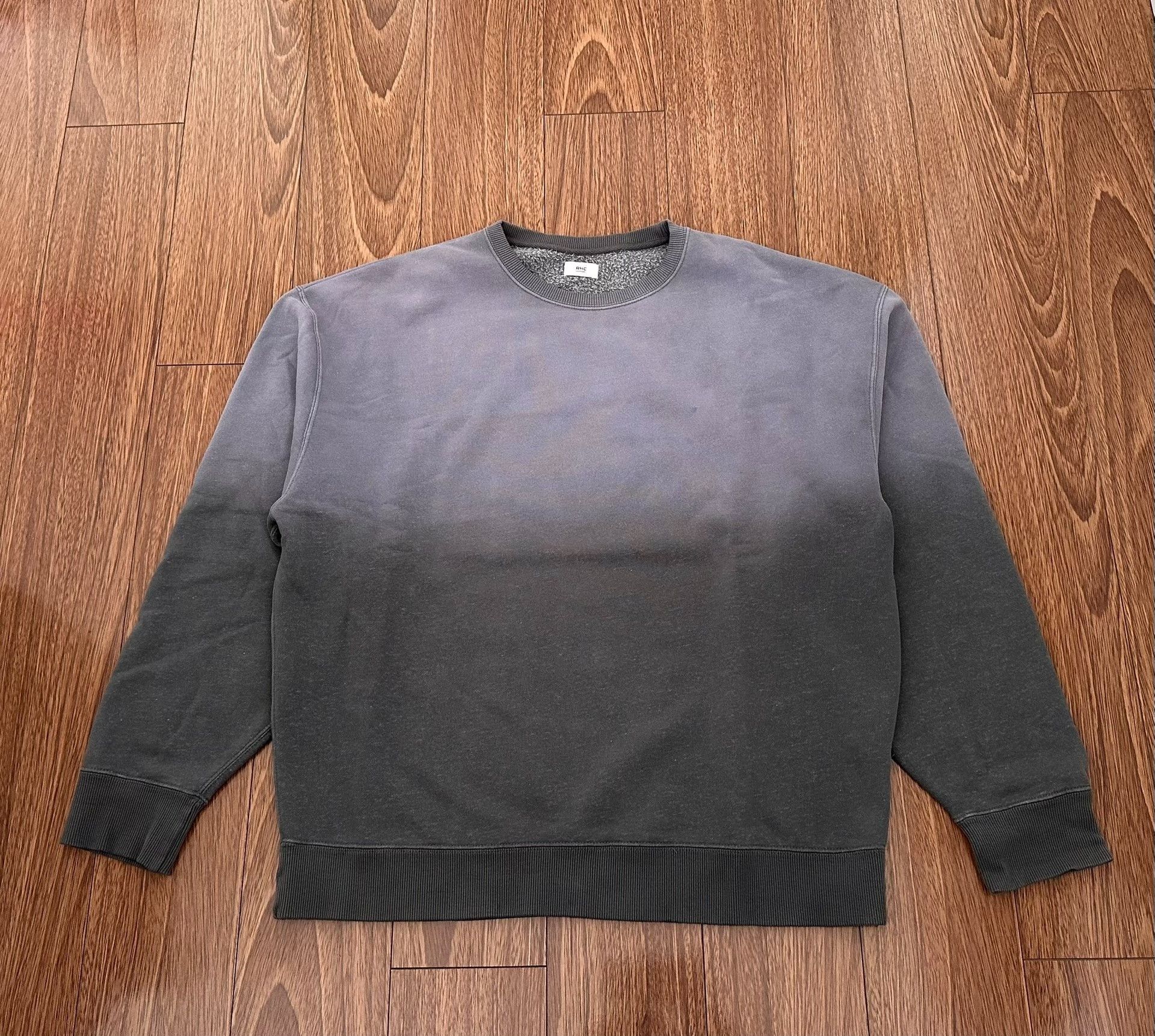 Ron Herman ron herman RHC Distressed Vegetable Dyed Sweatshirt Size US M / EU 48-50 / 2 - 1 Thumbnail
