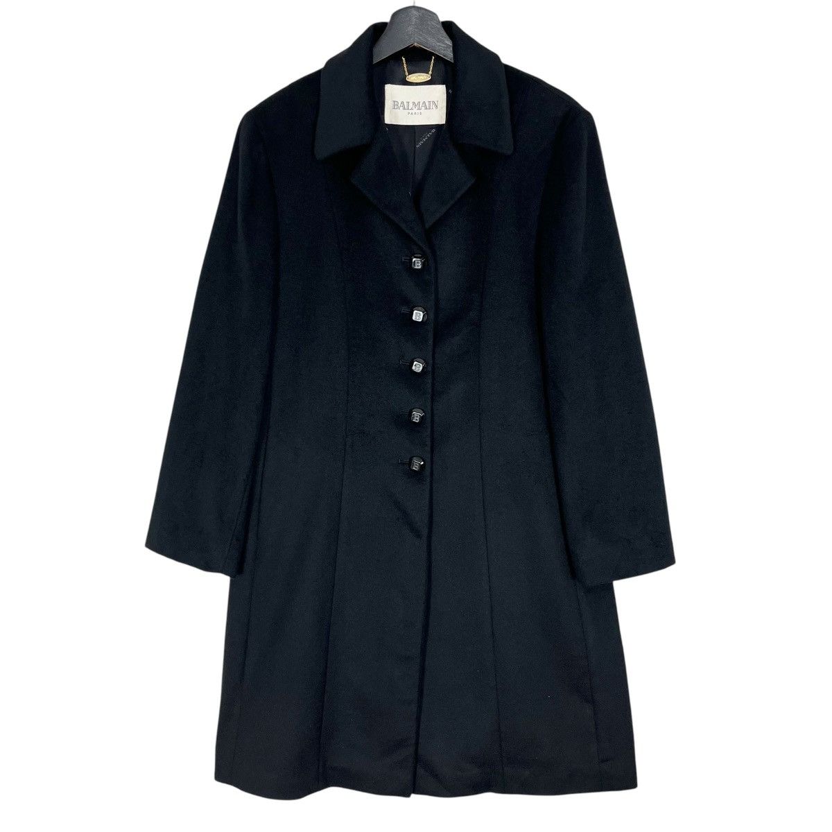 Balmain Balmain Paris Women’s Cashmere Coat Size S / US 4 / IT 40 - 1 Thumbnail