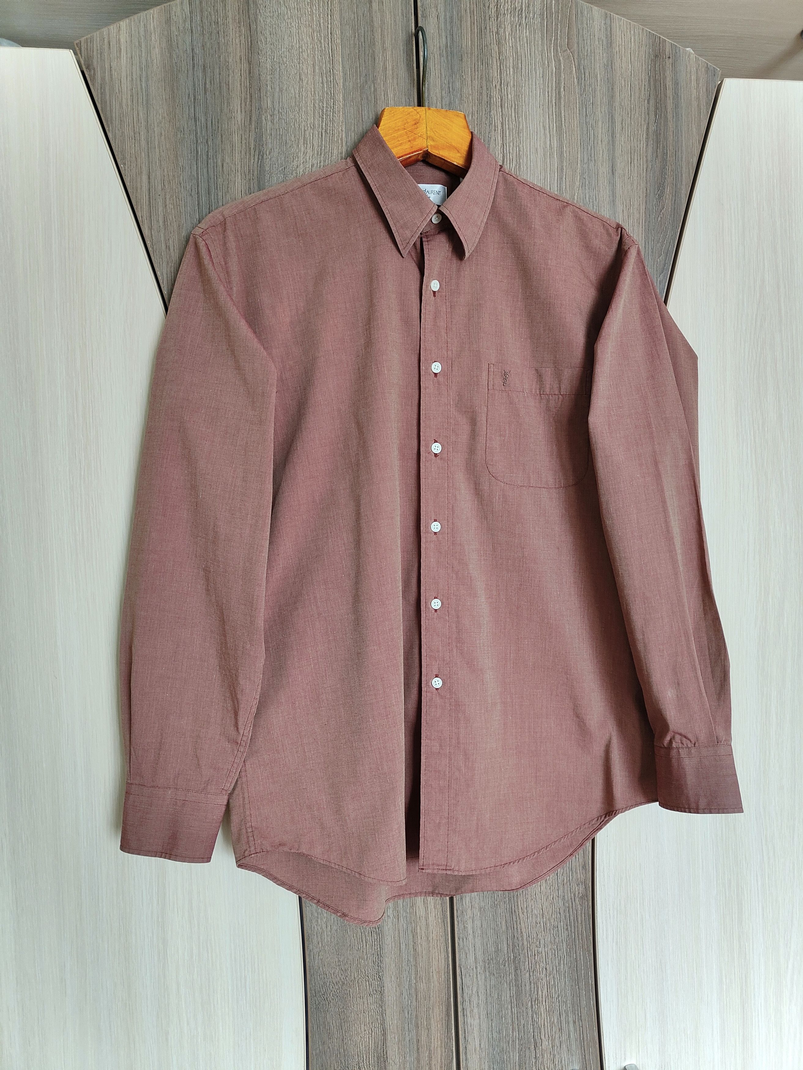 Yves Saint Laurent Yves Saint Laurent Shirt Ysl Vintage Yves Saint Laurent Size US M / EU 48-50 / 2 - 9 Thumbnail
