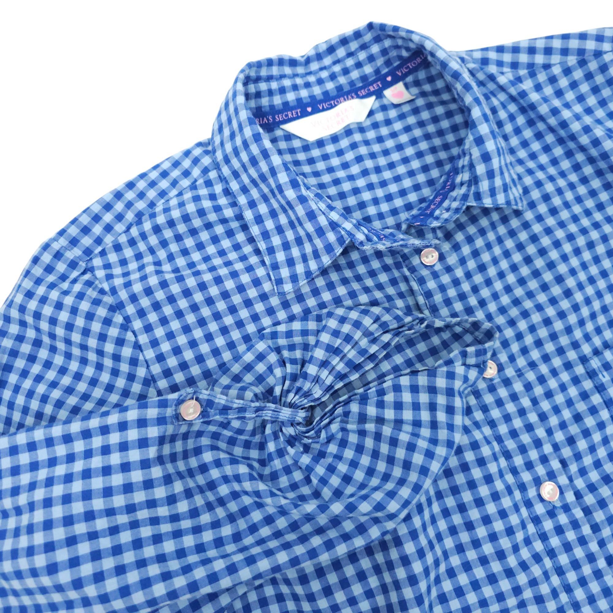 Victoria's Secret Victorias Secret Button Front Sleep Shirt Womens S Blue Size S / US 4 / IT 40 - 1 Thumbnail