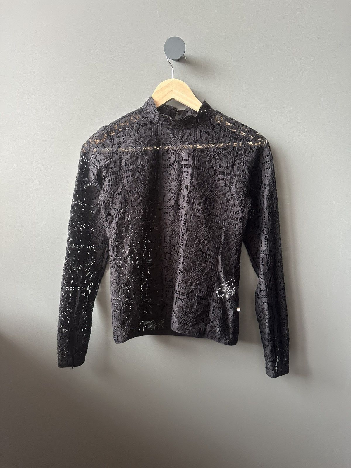 Hugo Boss Women's Boss & KINGA MATHE Lace Black Long Sleeve Size 34 FR Size XS / US 0-2 / IT 36-38 - 1 Thumbnail