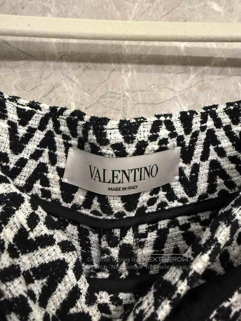 Valentino Valentino Black and white houndstooth set Size M / US 6-8 / IT 42-44 - 6 Thumbnail