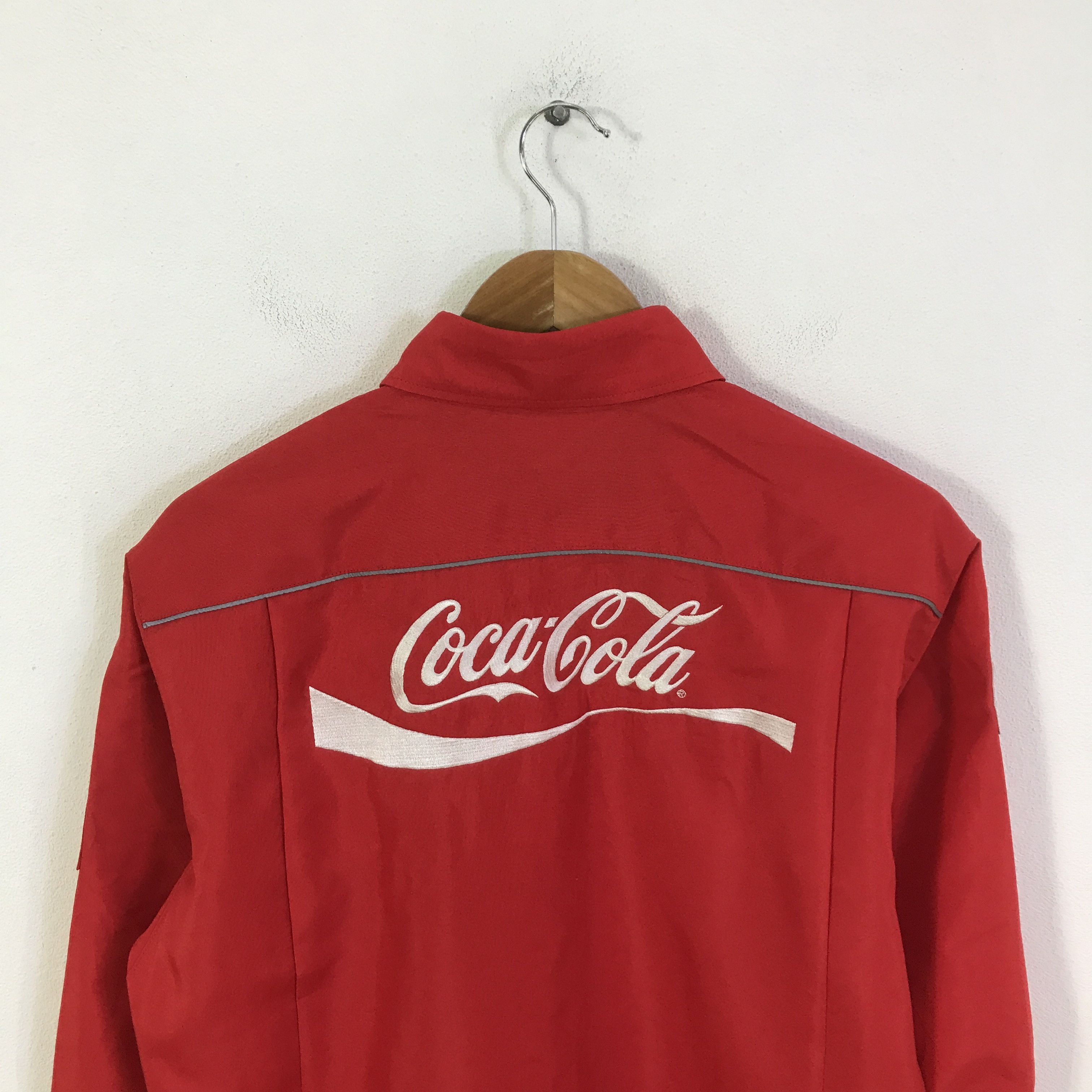 Coca Cola cola cola japan east japan button up shirt K117B3 Size US L / EU 52-54 / 3 - 4 Thumbnail