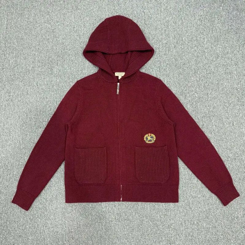 Burberry Burberry Men's Red Cotton Hoodie Size US M / EU 48-50 / 2 - 1 Thumbnail