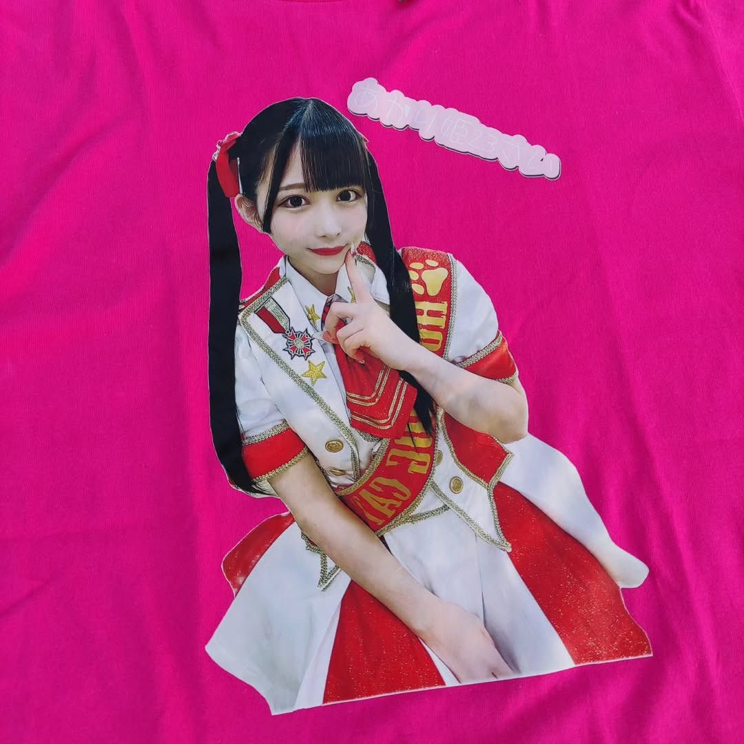 Band Tees Hot Dag Cat Idol Kurosawa Akari Birthday Tee Size US L / EU 52-54 / 3 - 4 Thumbnail