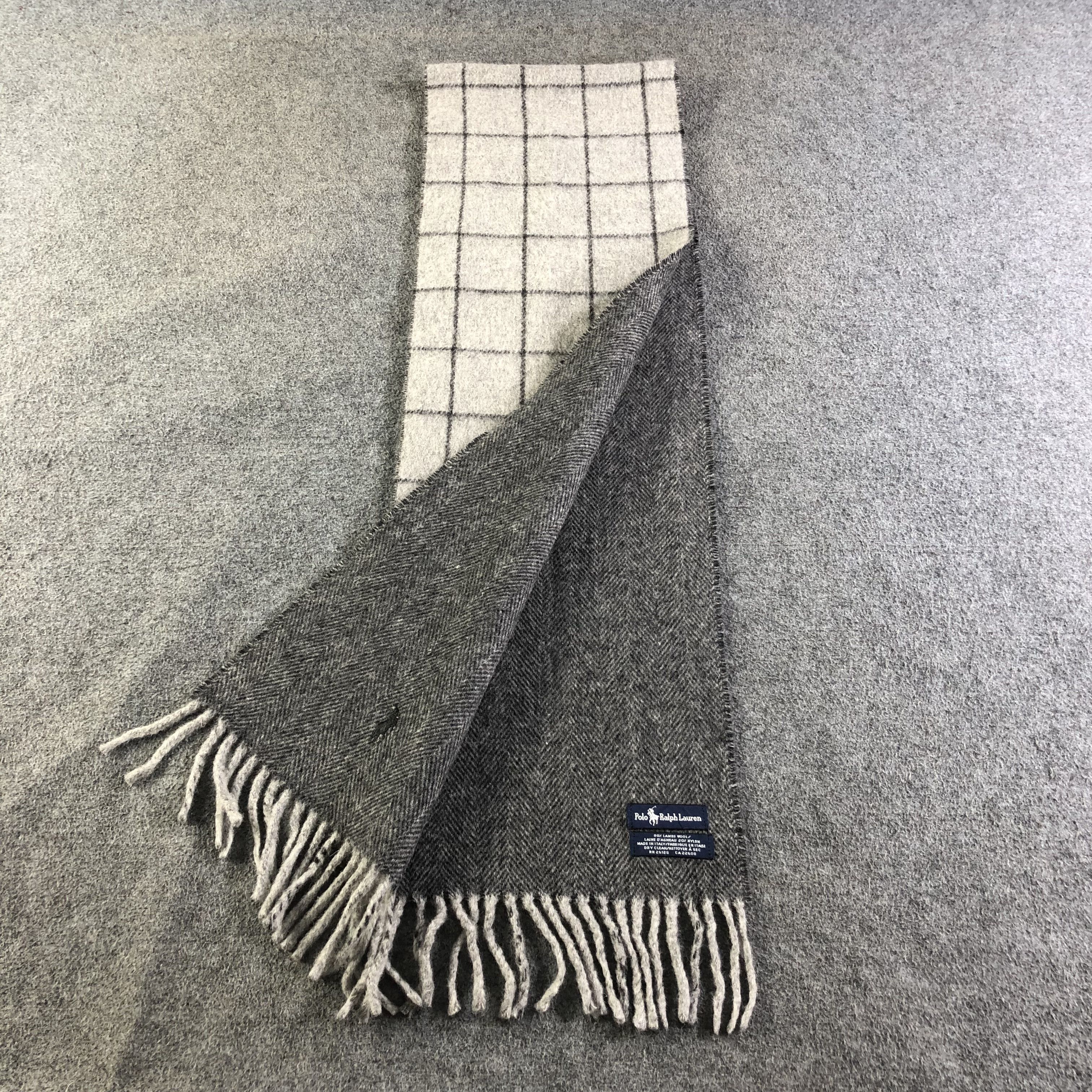 Polo Ralph Lauren Polo Ralph Lauren Wool Scarf Muffler V2010 Size ONE SIZE - 3 Thumbnail
