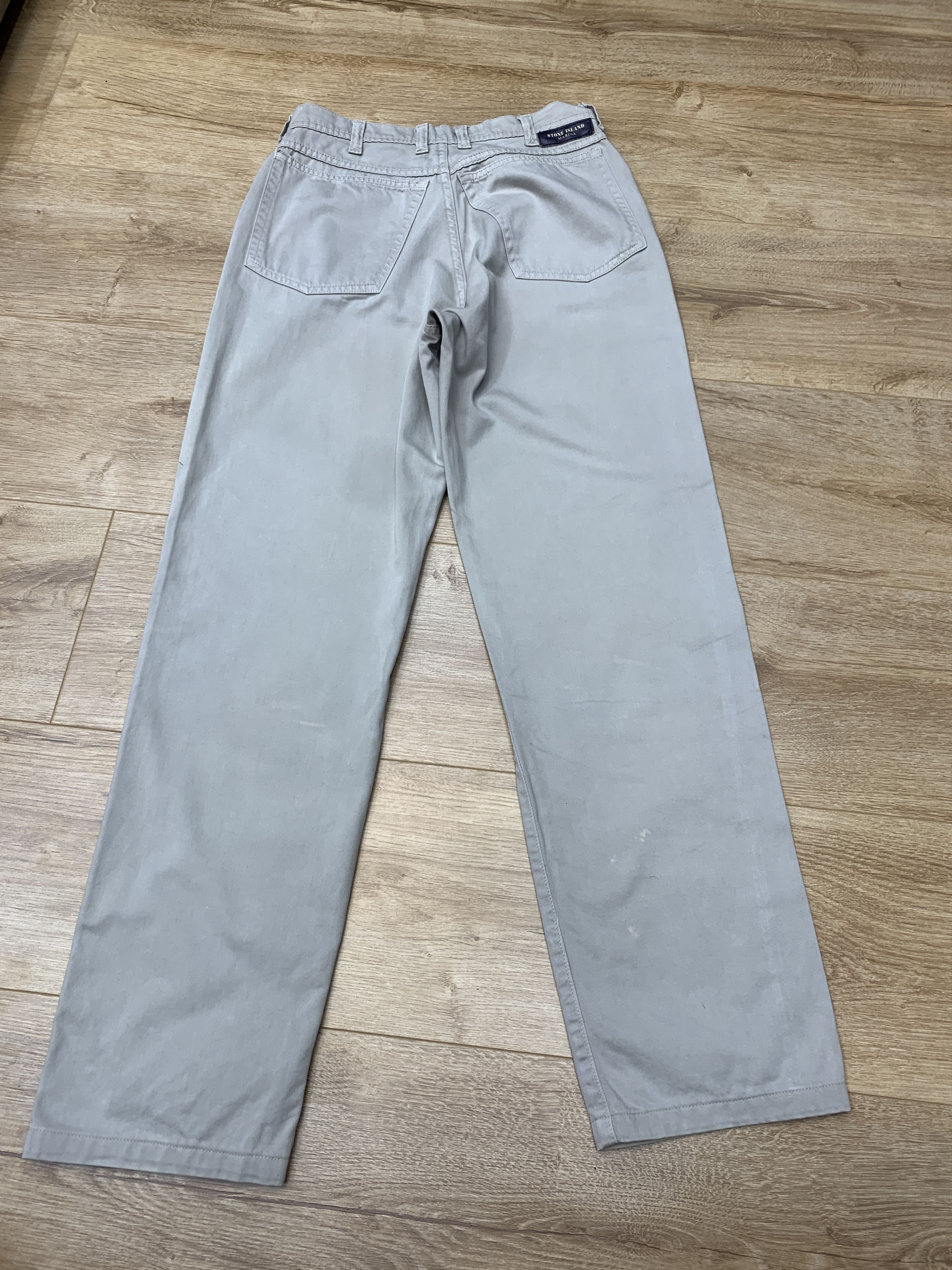 image of Collection1995 Stone Island Marina Jeans Trouser Size 42 Xs in Beige, Men's