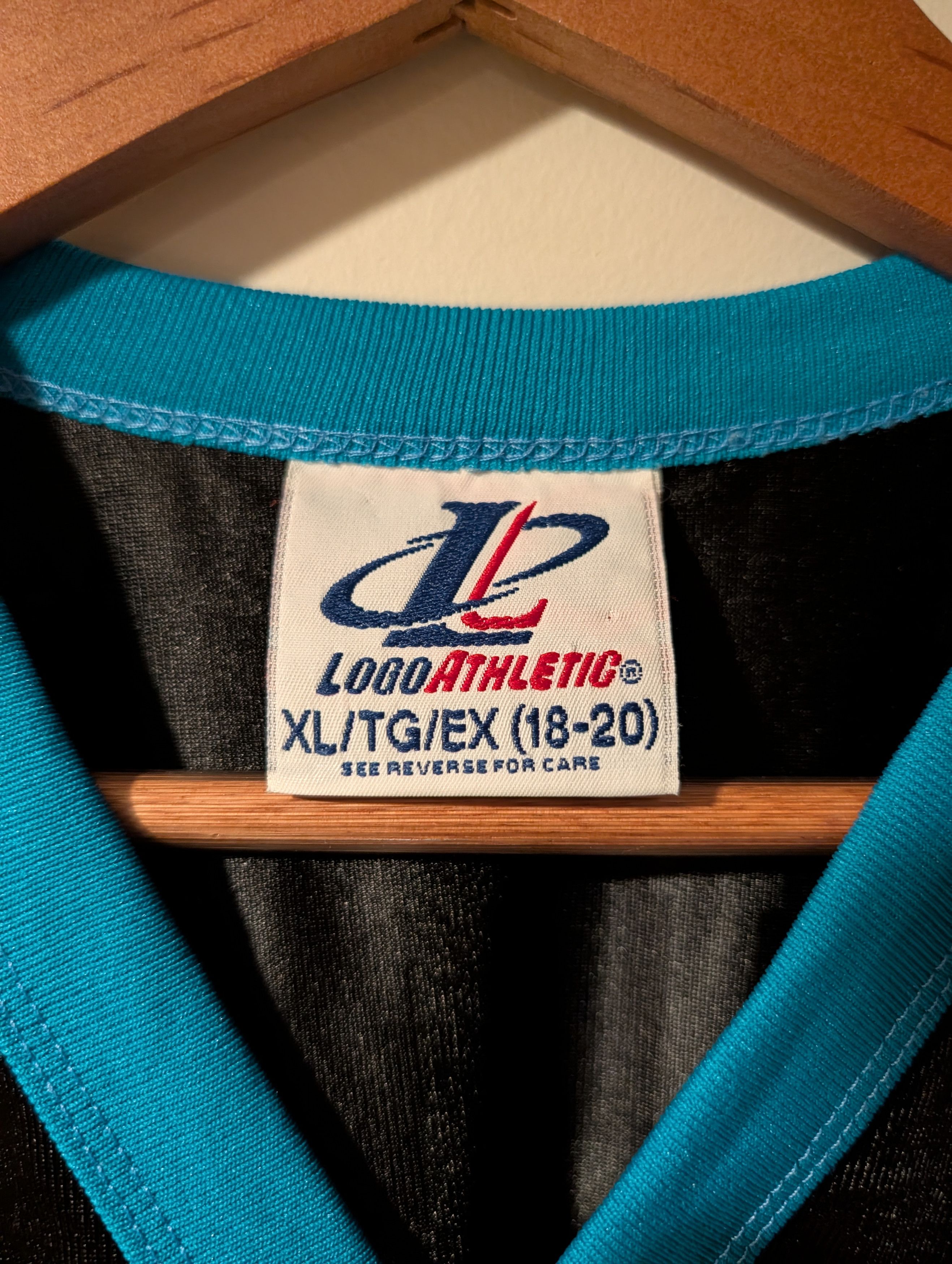 Logo Athletic Vintage 90s Carolina Panthers Kerry Collins 12 Jersey Size US XL / EU 56 / 4 - 9 Thumbnail