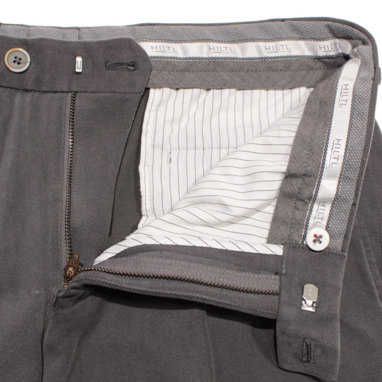 Hiltl Hiltl New with tags Chino Size 32 US In Gray Size US 32 / EU 48 - 3 Thumbnail