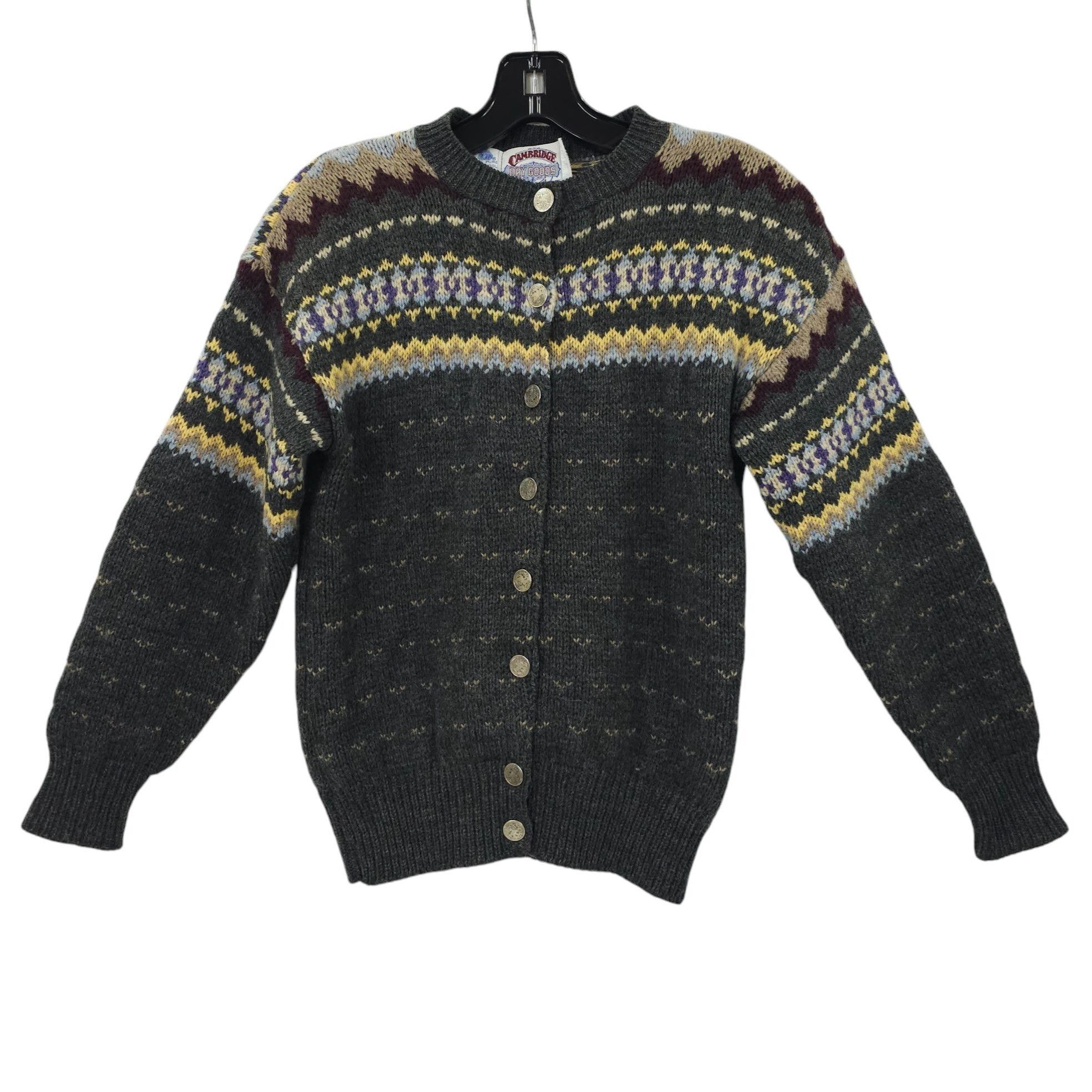 Other Cambridge Dry Goods Sweater Button Front Women S Vintage USA Size S / US 4 / IT 40 - 1 Thumbnail