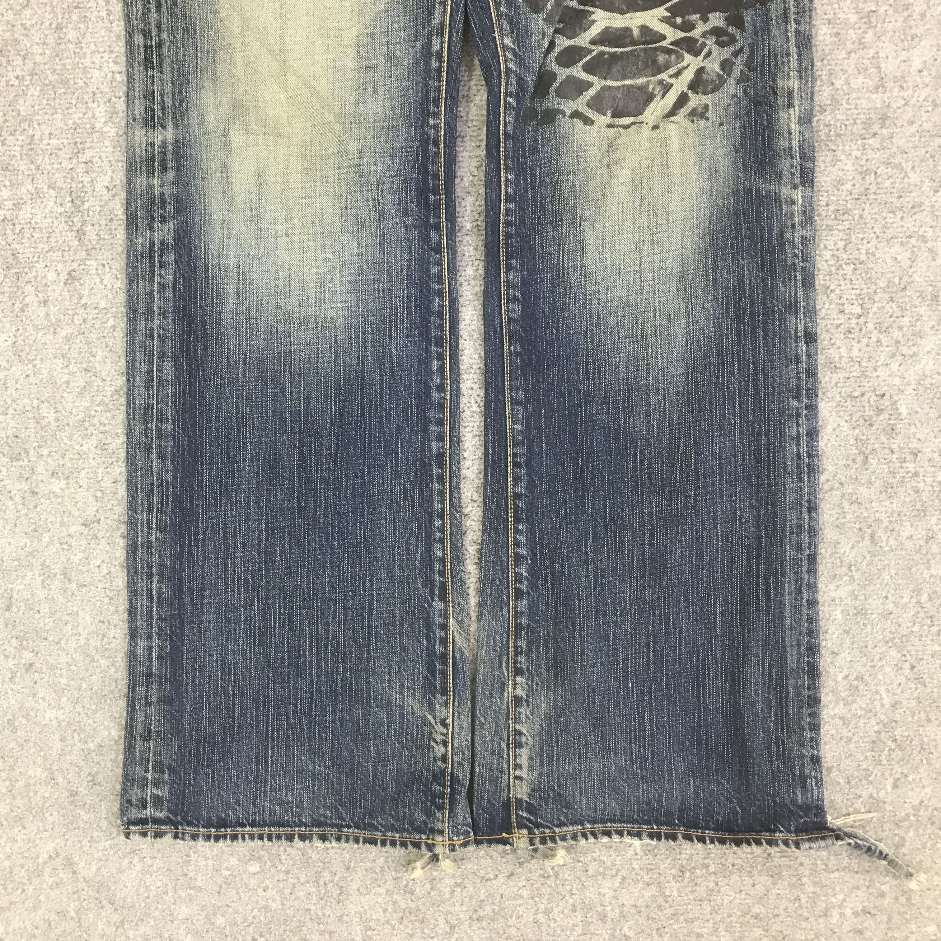 Guess FLARE GUESS JEANS DISTRESSED DENIM K133B8 Size US 30 / EU 46 - 3 Thumbnail