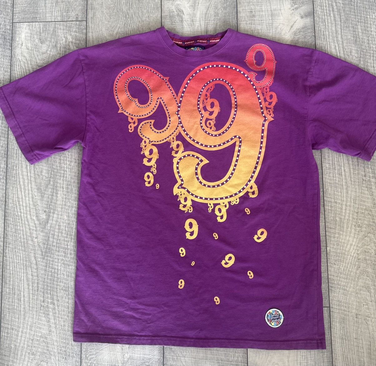 Vintage 🔮Gino Green Global T Shirt Size US L / EU 52-54 / 3 - 1 Preview
