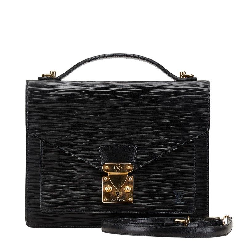 Louis Vuitton Louis Vuitton Louis Vuitton Epi Monceau Leather Handbag M52122 Leather Handbag M52122 in Very Good Condition Size ONE SIZE - 1 Thumbnail