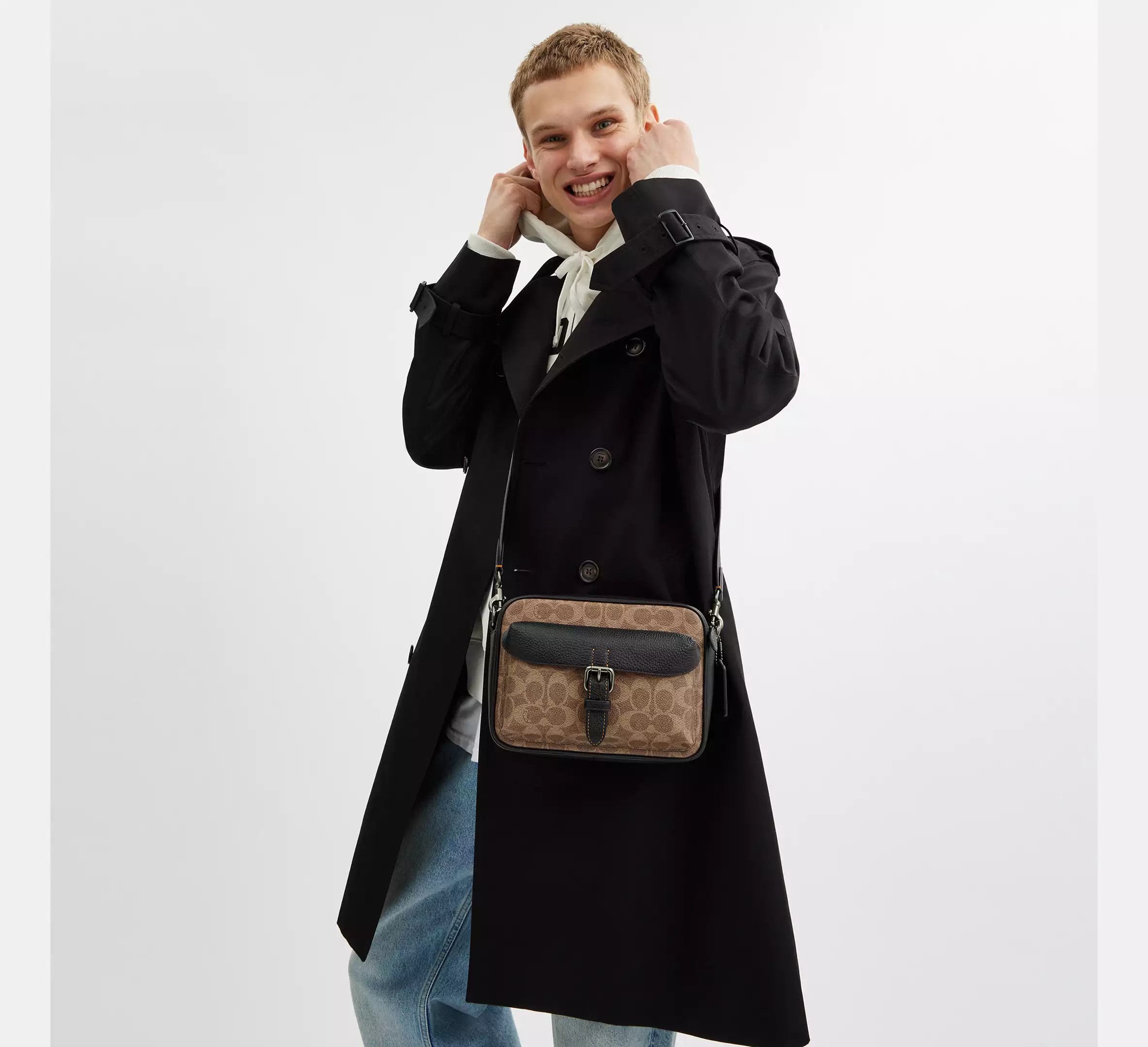 Coach Warner Crossbody Bag In Signature Canvas CW217 Size ONE SIZE - 6 Thumbnail