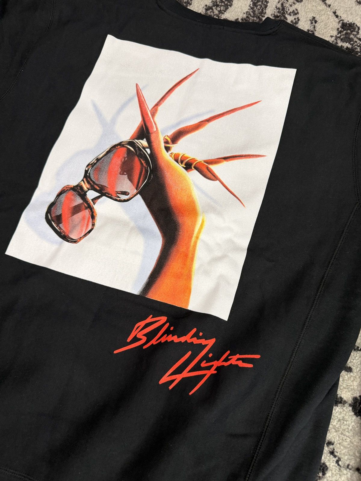 The Weeknd The Weeknd – “Blinding Lights” XO Crewneck Size US XL / EU 56 / 4 - 3 Thumbnail