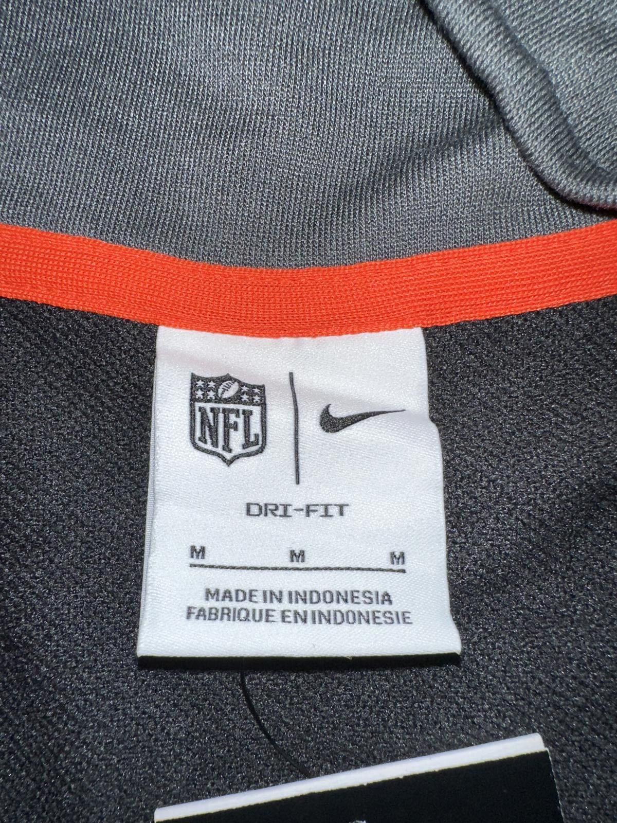 Nike Nike Women's Cleveland Browns Premium Raglan Performance Half-Zip Sweatshirt Size M / US 6-8 / IT 42-44 - 2 Thumbnail