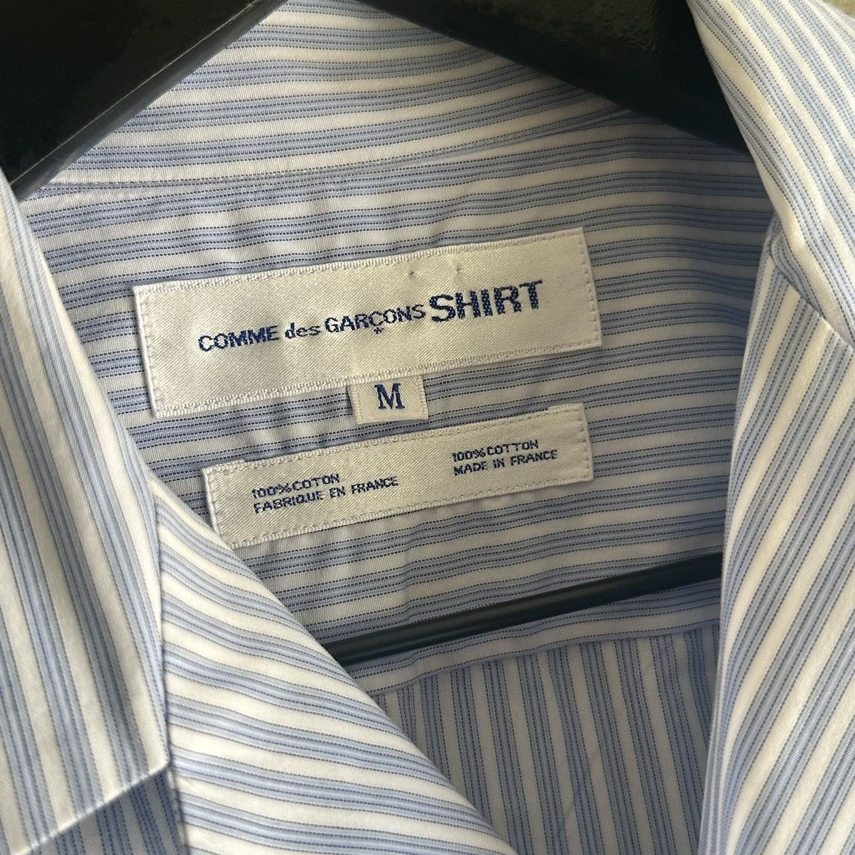 Comme des Garcons 2000s CDG Shirt “Peace” Striped Button Up Size US M / EU 48-50 / 2 - 5 Thumbnail