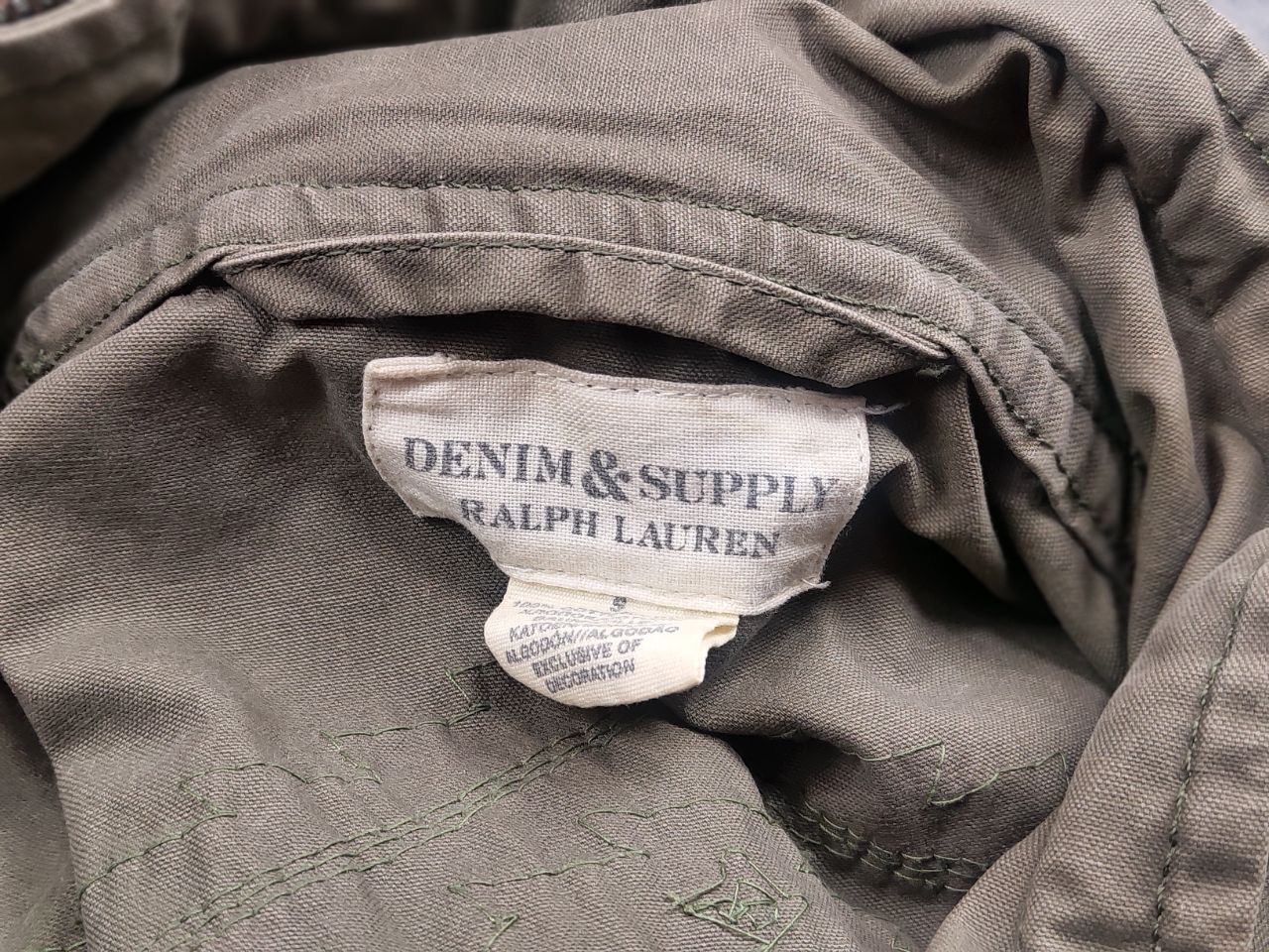 Polo Ralph Lauren Vintage Ralph Lauren Denim Supply Military M65 Hoodie Jacket Size S / US 4 / IT 40 - 17 Thumbnail