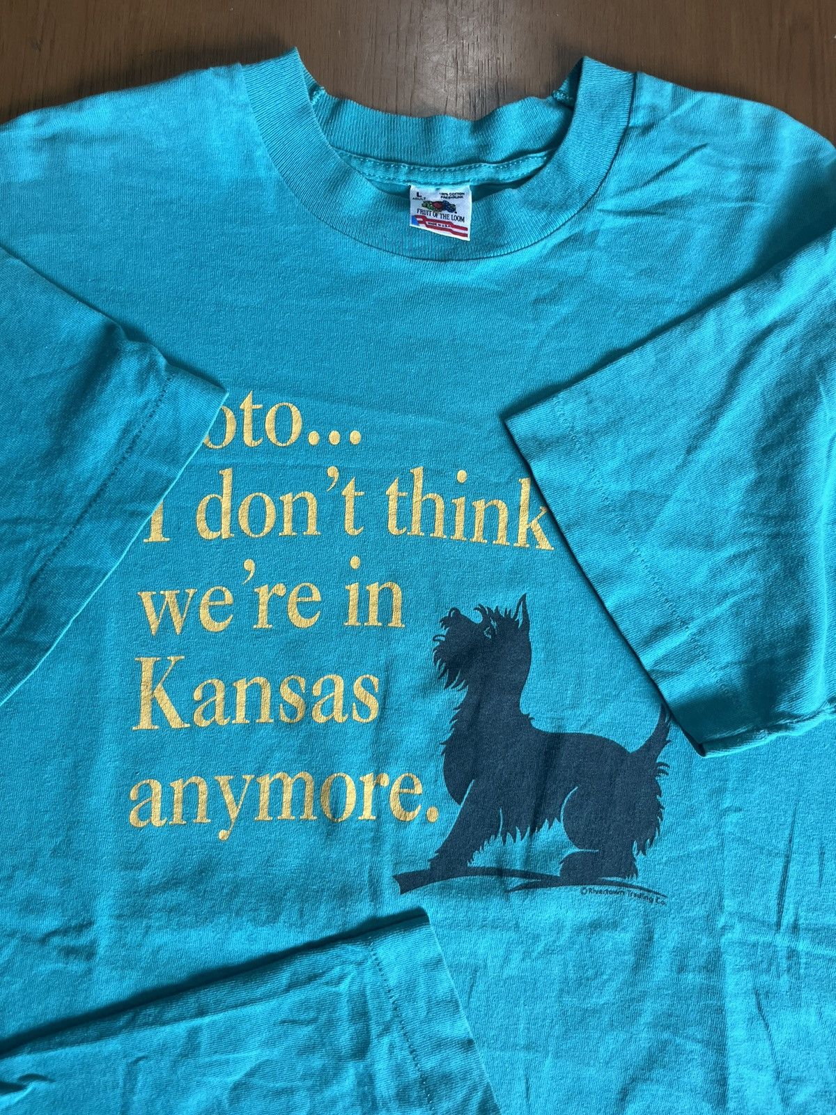 Vintage Vintage TO TO I don’t think we’re in Kansas anymore 90’s tee Size US L / EU 52-54 / 3 - 7 Thumbnail