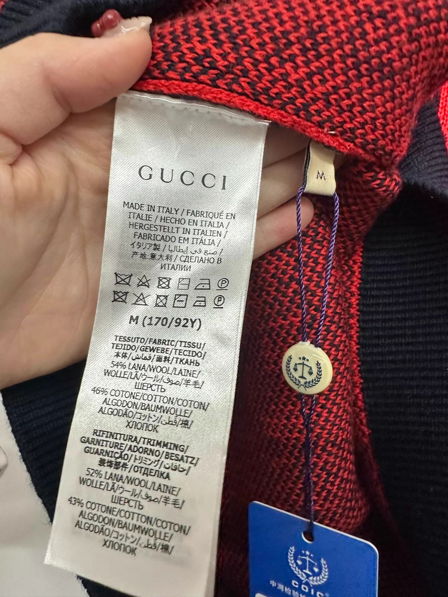 Gucci Gucci All Over Print Knit Sweater M Size M / US 6-8 / IT 42-44 - 7 Thumbnail