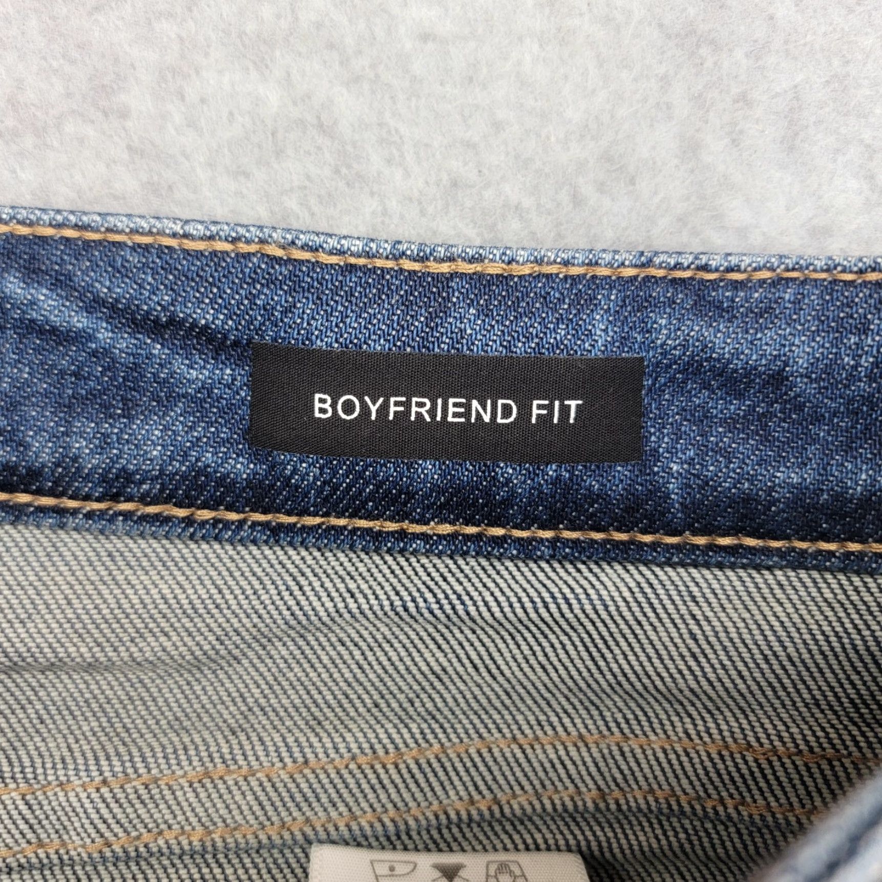 Vintage Judy Blue jeans Womens Size 15/32 Boyfriend Fit Distressed Style JB88220 Jeans Distressed Womens Boyfriend - Size 36" / US 14 / IT 50 - 3 Thumbnail