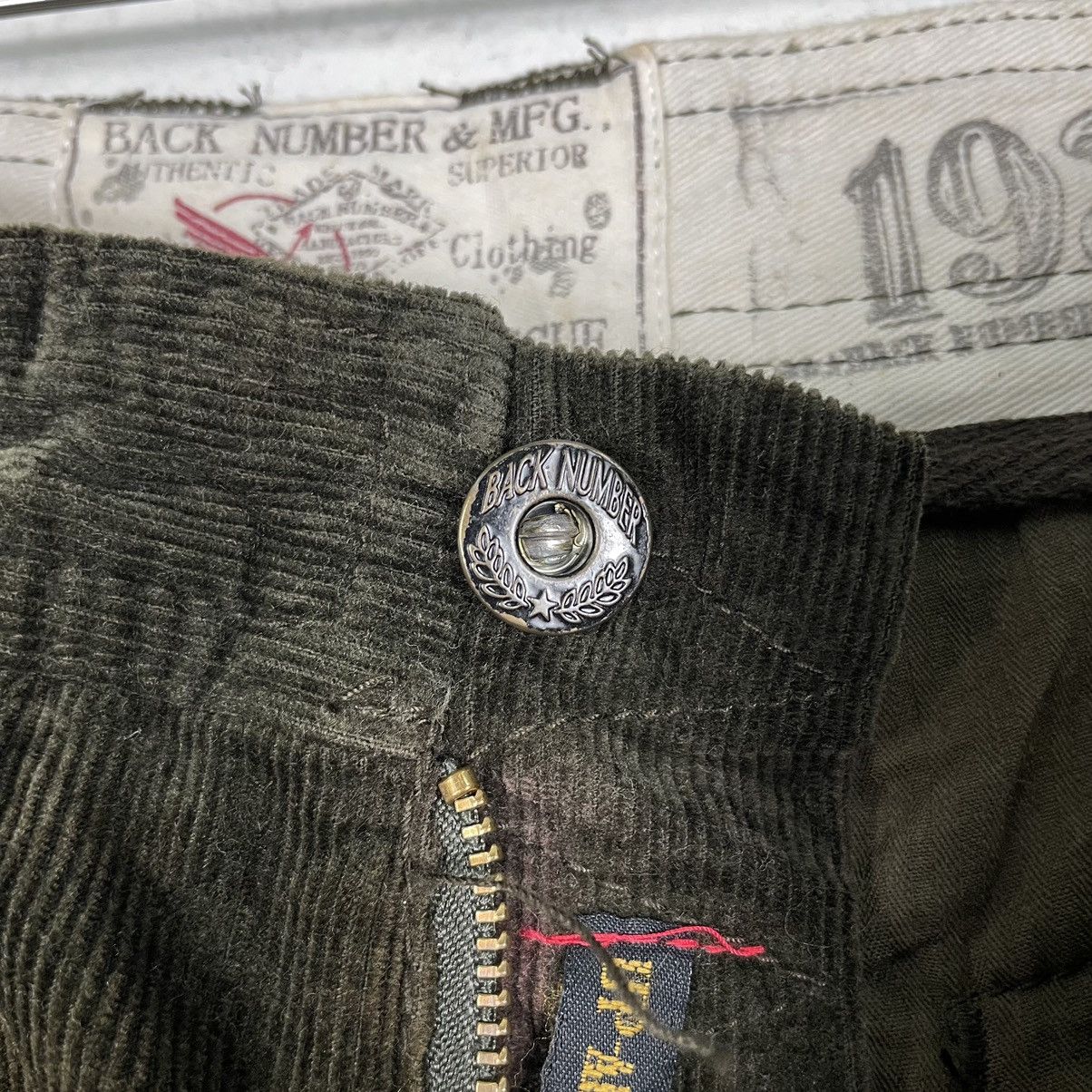 Beauty Beast × Hysteric Glamour × Japanese Brand 💥BACK NUMBER CORDUROY BONDAGE CARGO PANT Size US 30 / EU 46 - 16 Thumbnail