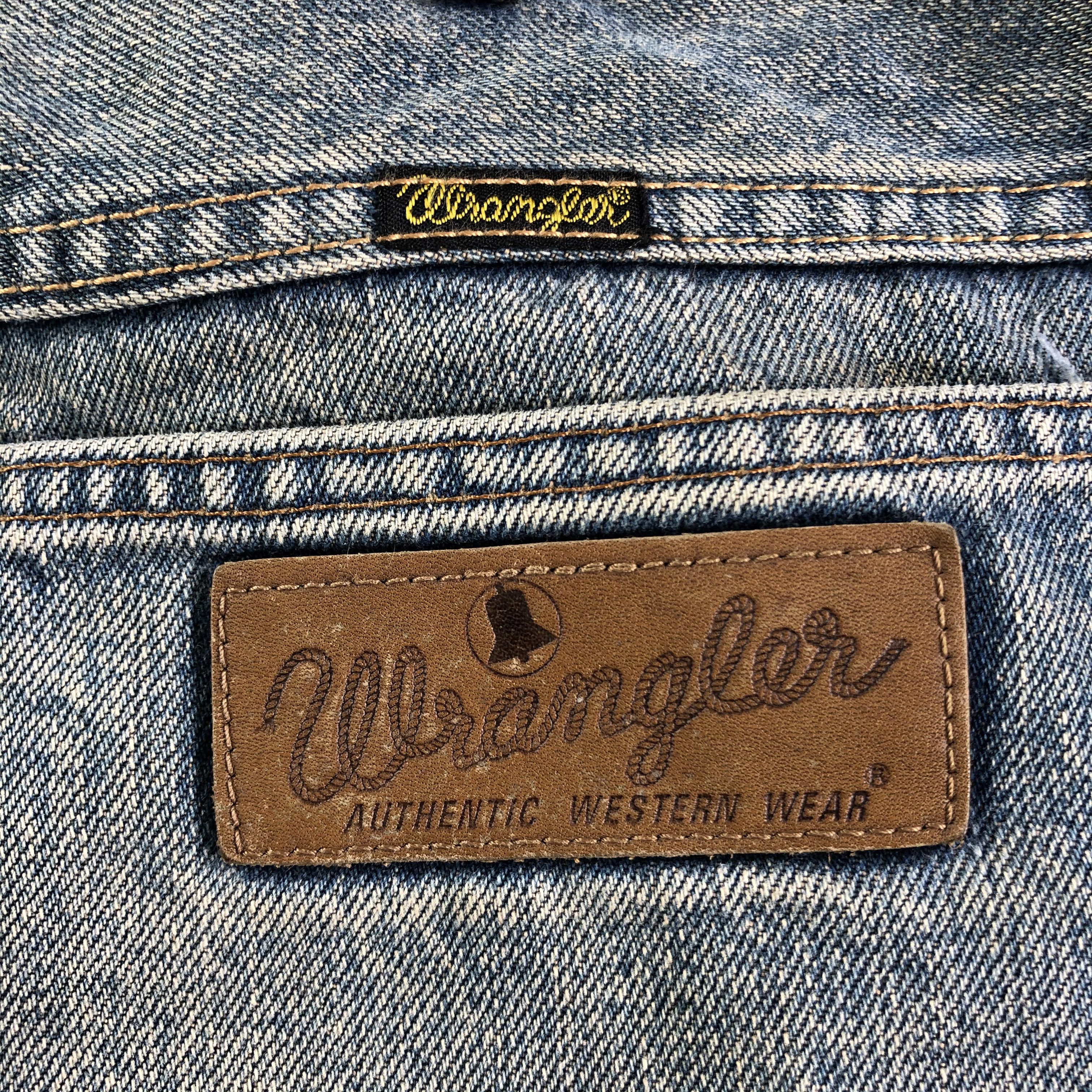 Vintage Vintage Wrangler Selvedge Jeans-JM3693 Size US 32 / EU 48 - 6 Thumbnail