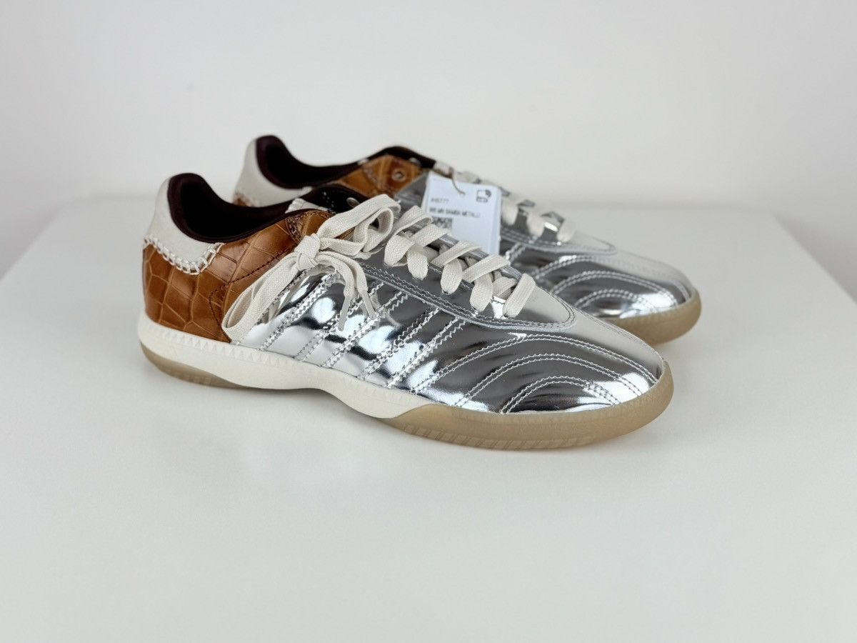 Adidas × Wales Bonner ADIDAS X WALES BONNER SAMBA METALLIC Sneakers IH5777 Size US 9 / EU 42 - 6 Thumbnail