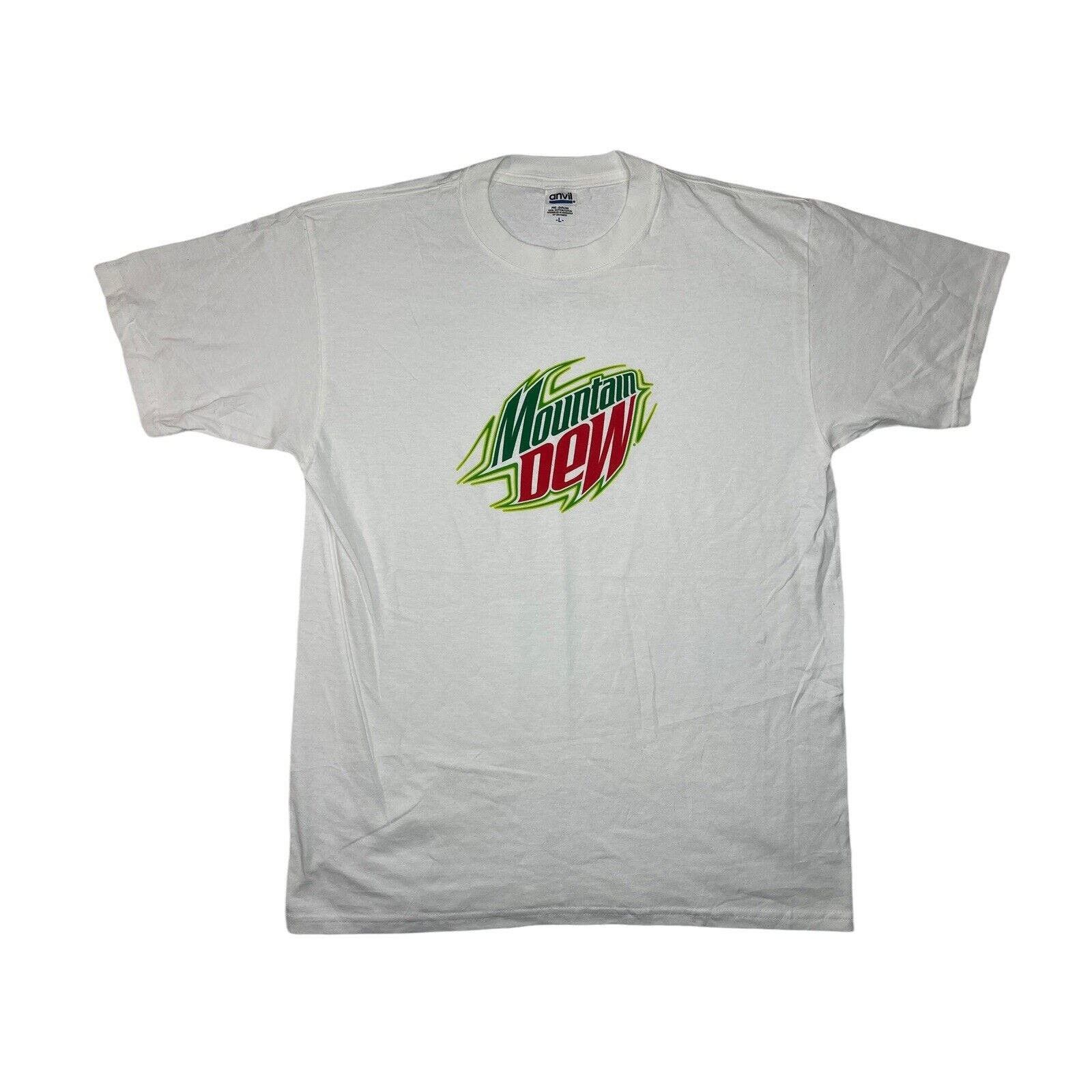 Vintage Mountain Dew It To It T-shirt Single Stitch USA Medium top Green Soda RARE