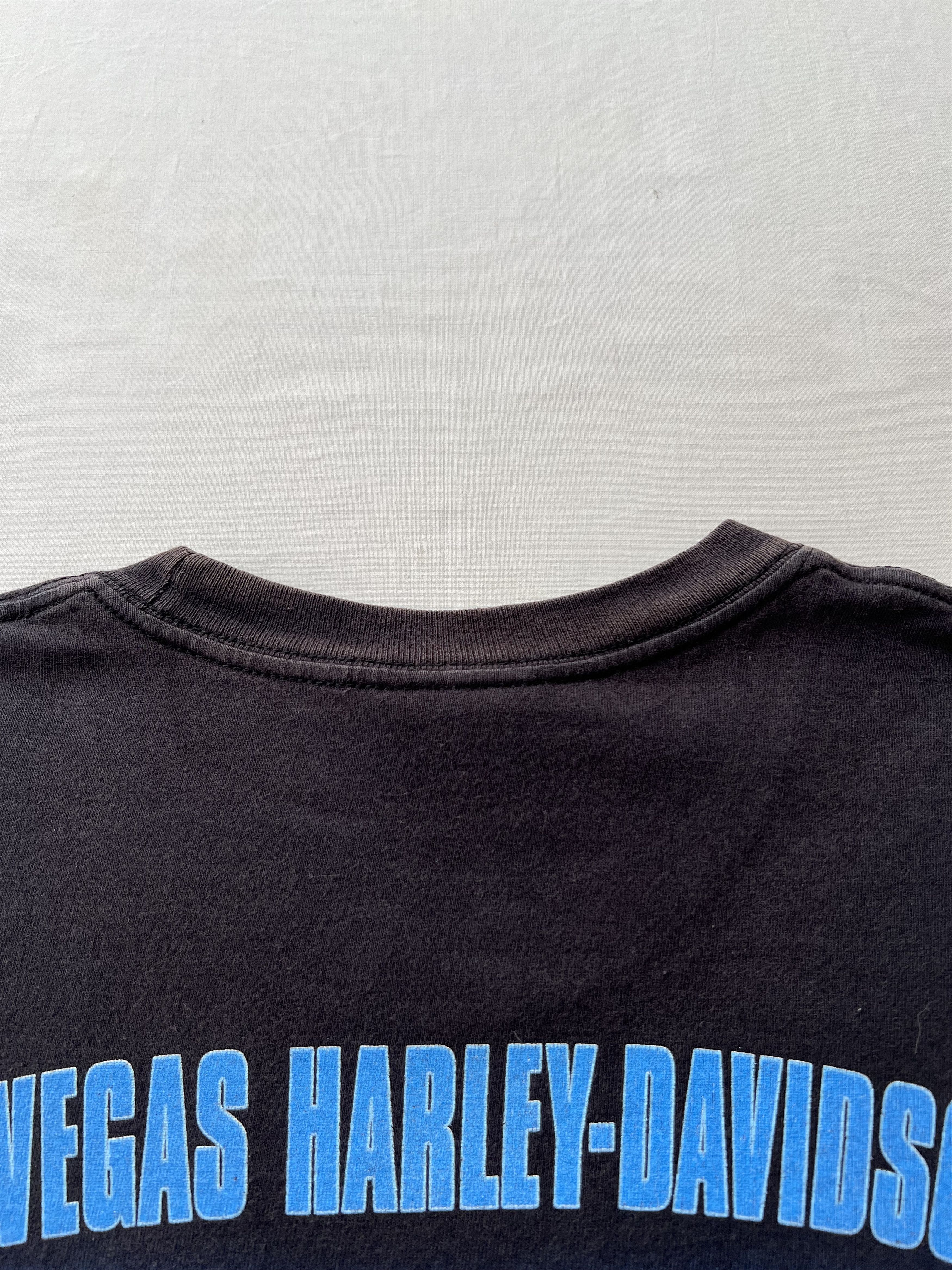 Harley Davidson Vintage 2007 Harley Davidson Live to Ride Las Vegas T-shirt Size US L / EU 52-54 / 3 - 23 Thumbnail