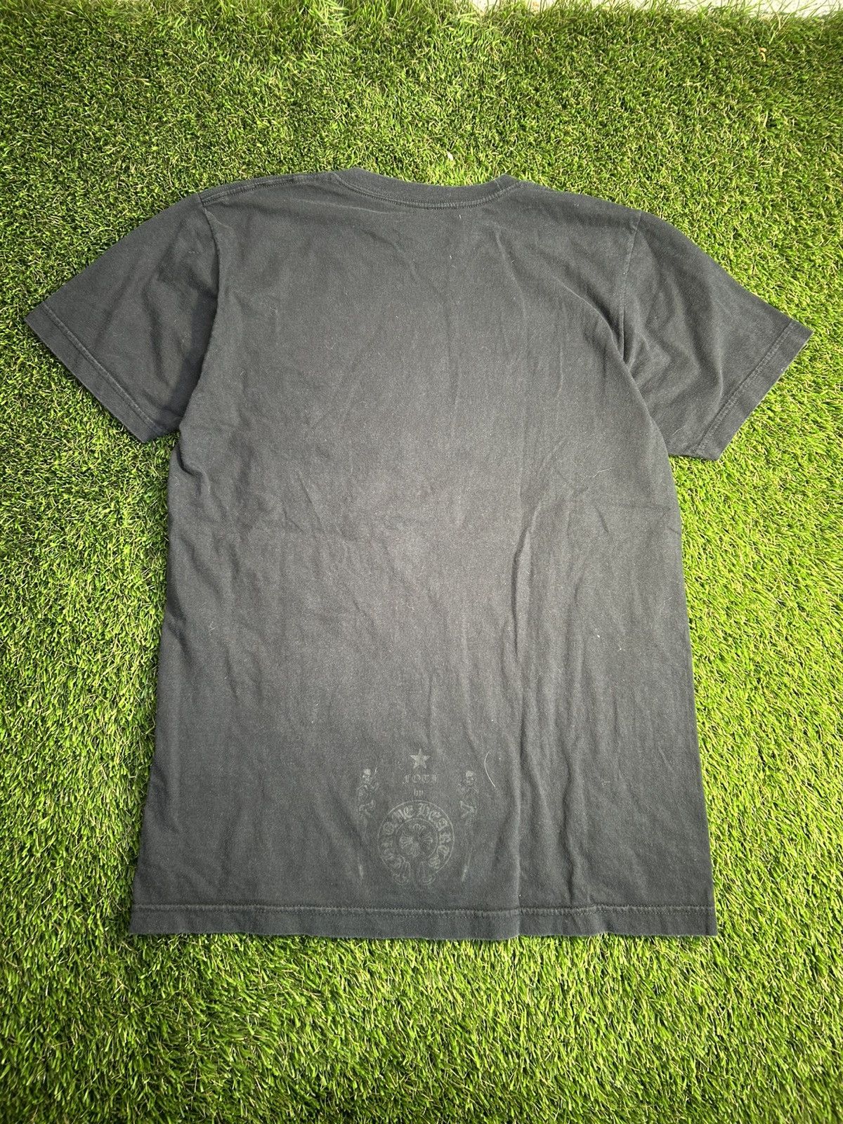 Chrome Hearts Chrome Hearts Foti Skulls Red Black Tee Size US M / EU 48-50 / 2 - 2 Thumbnail