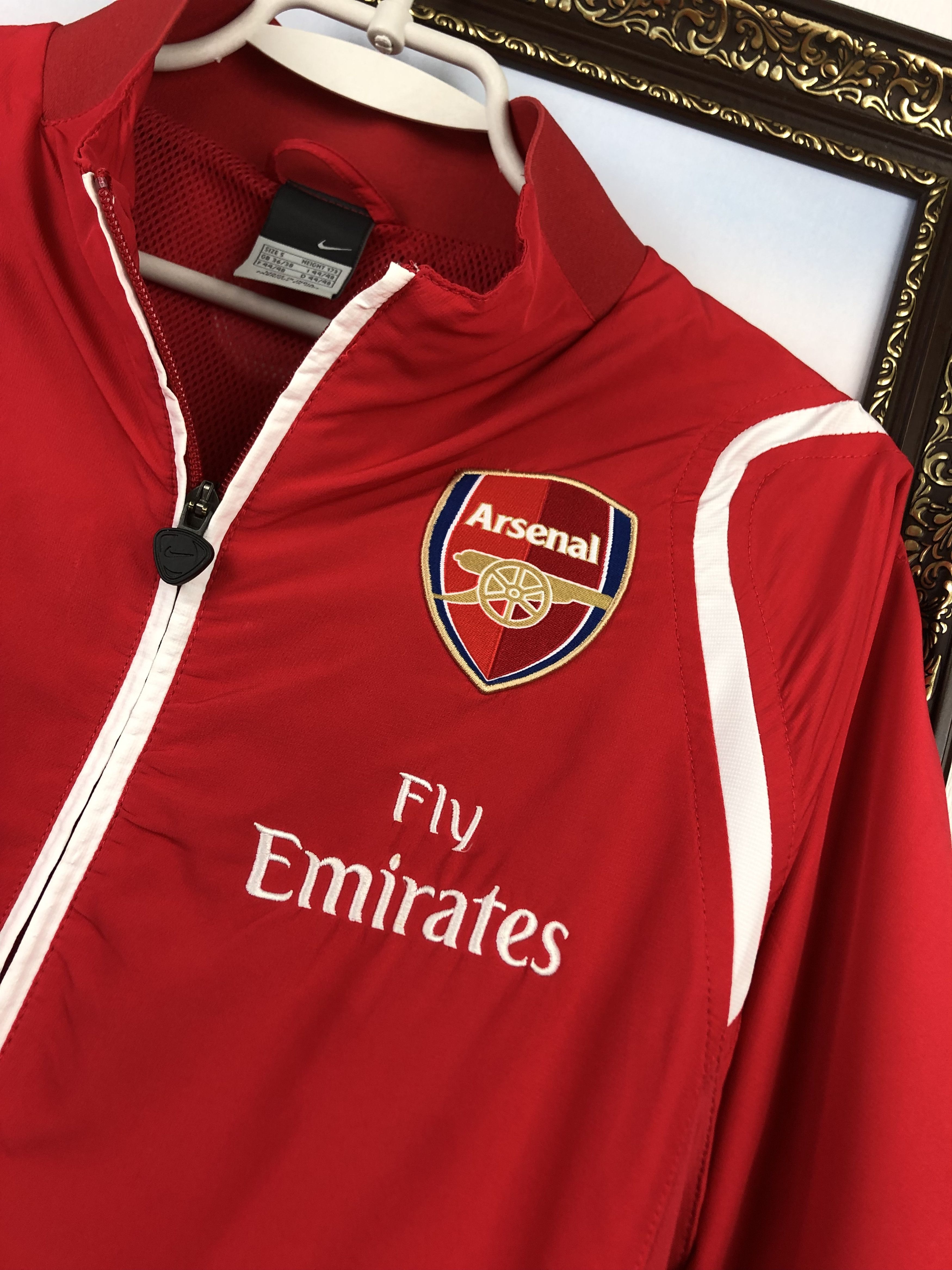 Nike Vintage Arsenal Football Jacket Soccer Track Top Gunners Size US S / EU 44-46 / 1 - 3 Thumbnail