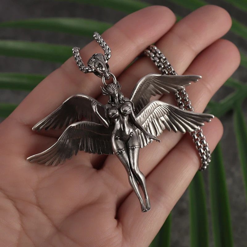 Jewelry Four Wing Pendant Necklace Size ONE SIZE - 3 Thumbnail