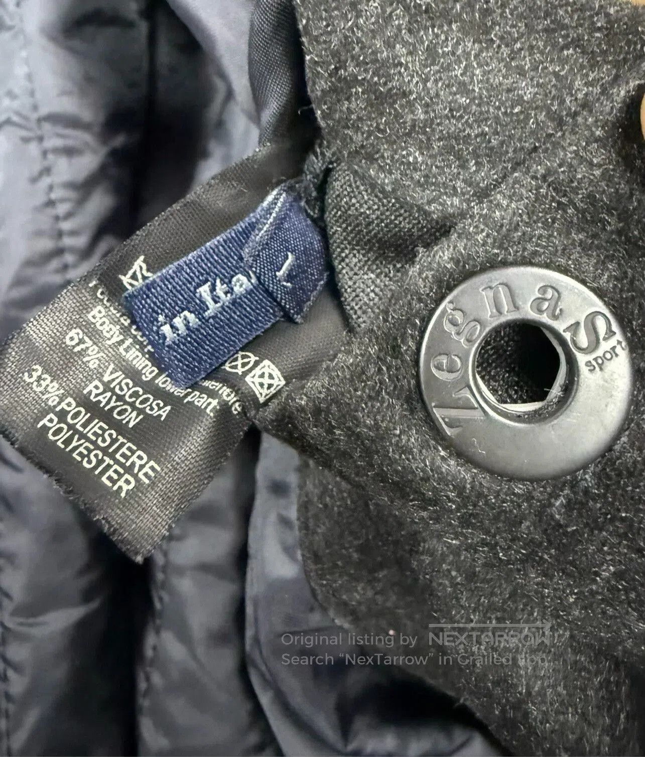 Ermenegildo Zegna Zegna Men's Leather Jacket Business Casual. Size US L / EU 52-54 / 3 - 6 Thumbnail