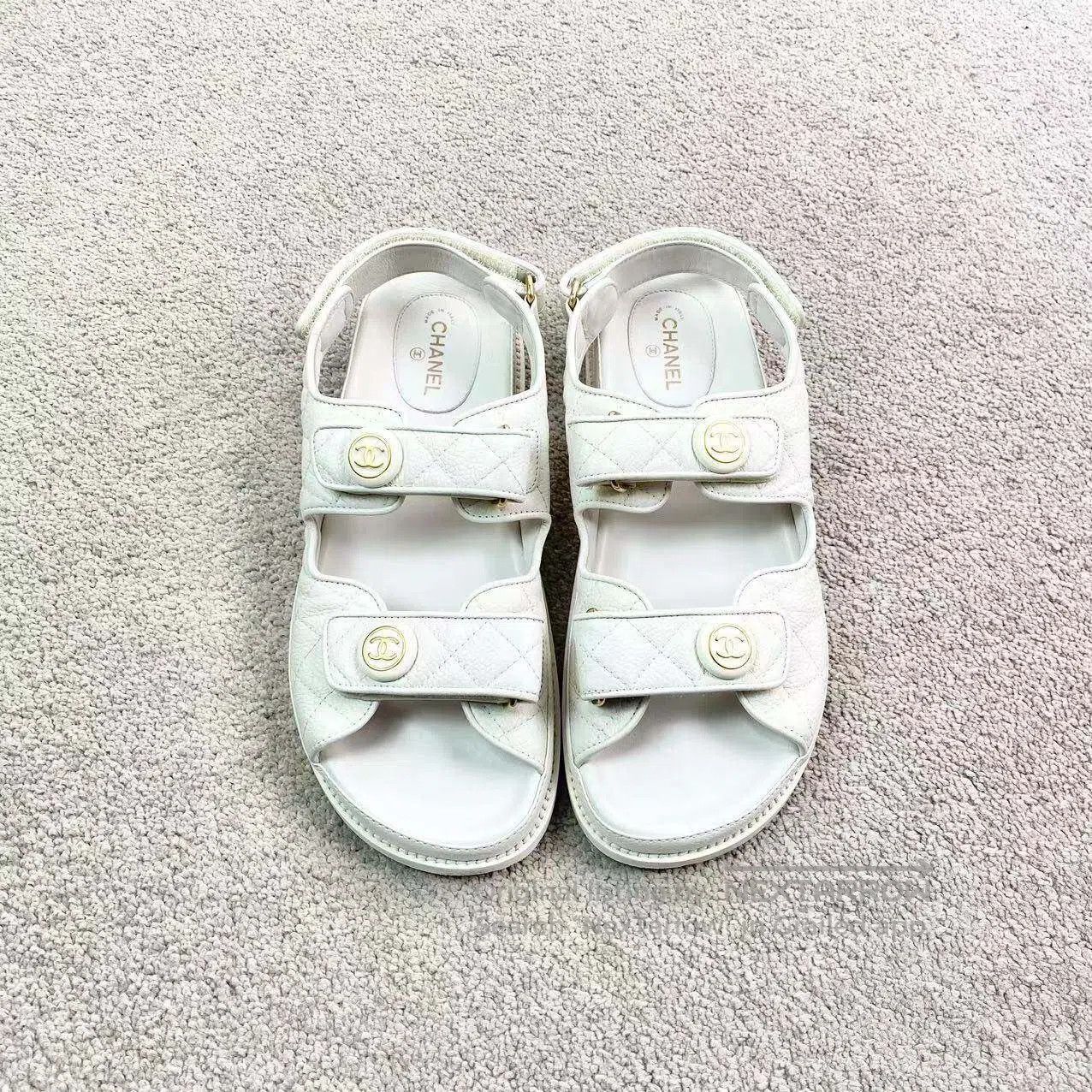 Chanel Chanel Velcro sandals| Size US 8.5 / IT 38.5 - 2 Thumbnail
