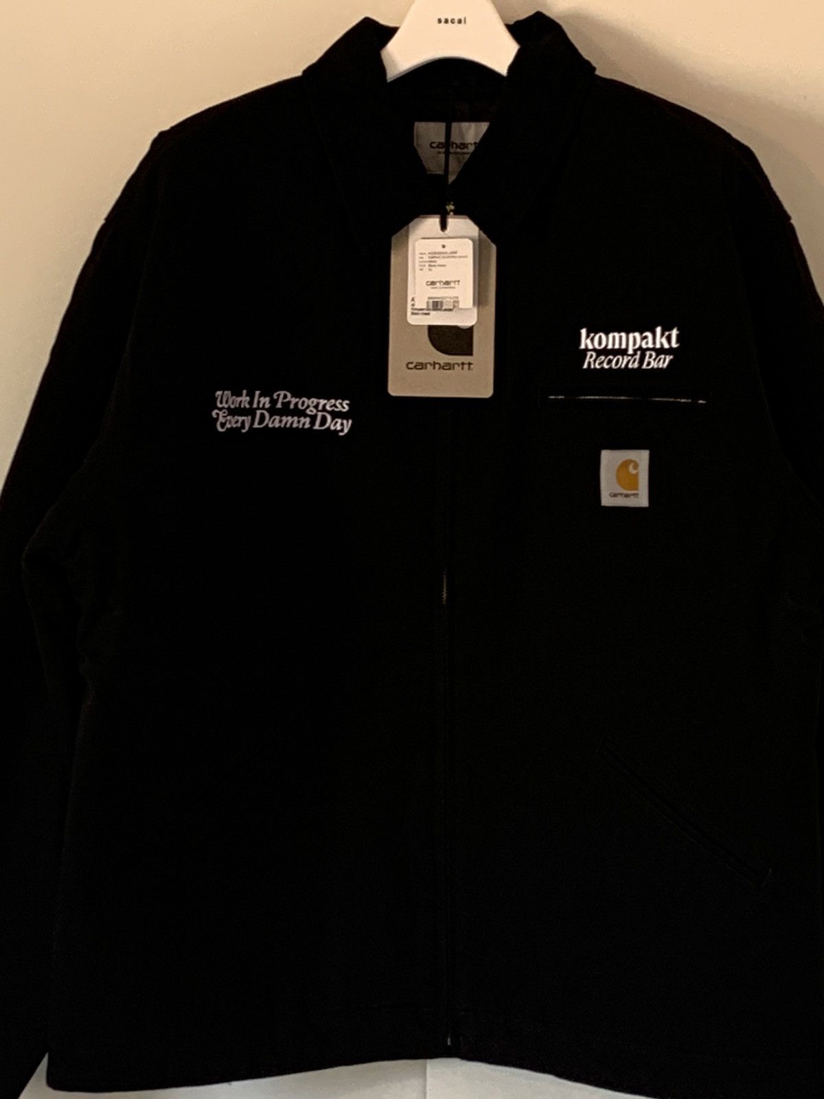 Carhartt Wip Detroit Jacket Carhartt Wip x Kompakt Record Bar sizeXL new Size US XXL / EU 58 / 5 - 2 Thumbnail