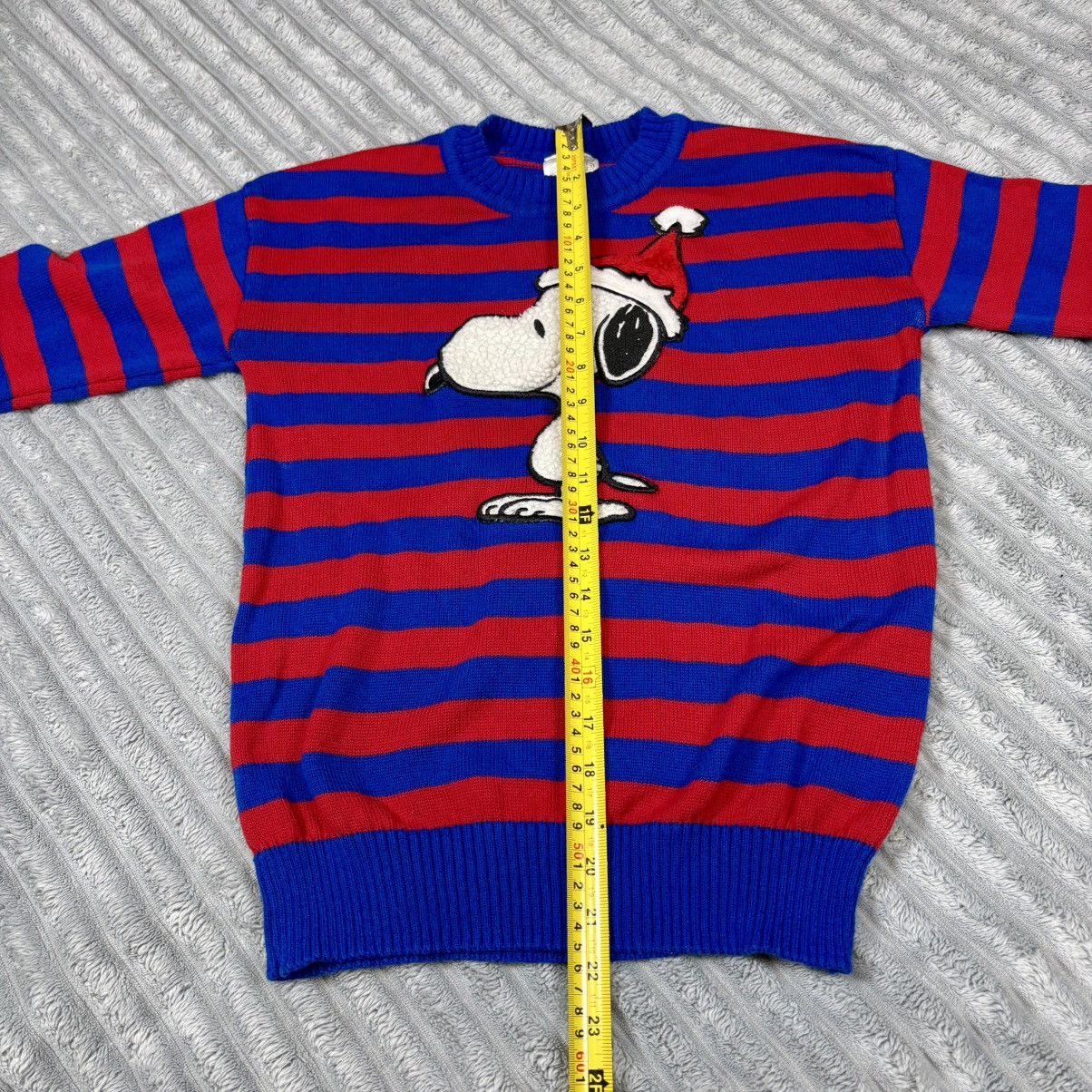 Peanuts PEANUTS Girls Youth Size XS Holiday Sweater Red/Blue Size XS / US 0-2 / IT 36-38 - 6 Thumbnail
