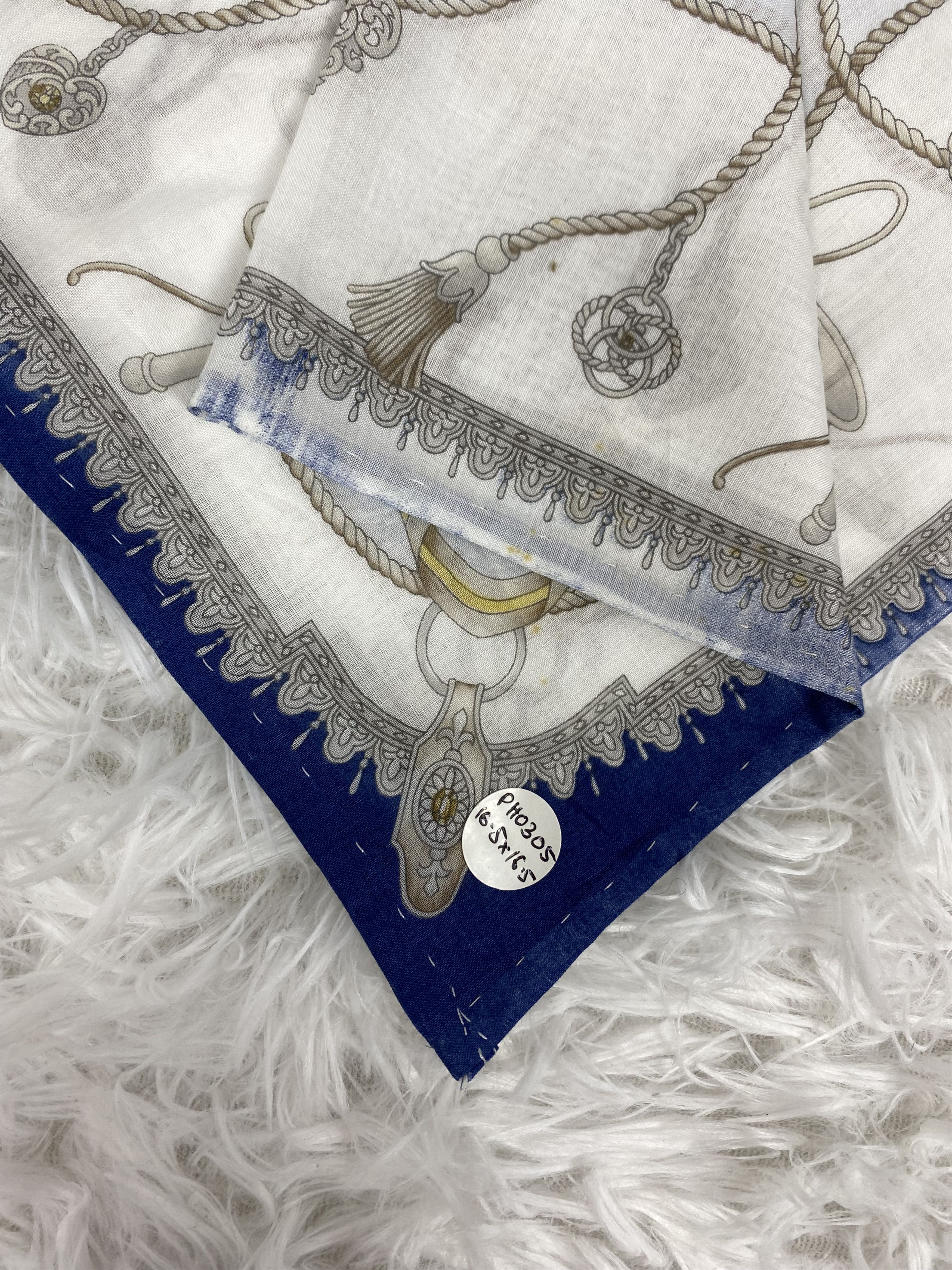 Paolo Gucci Vintage Paolo Gucci Handkerchief Neckerchief PH0305 Size ONE SIZE - 2 Thumbnail